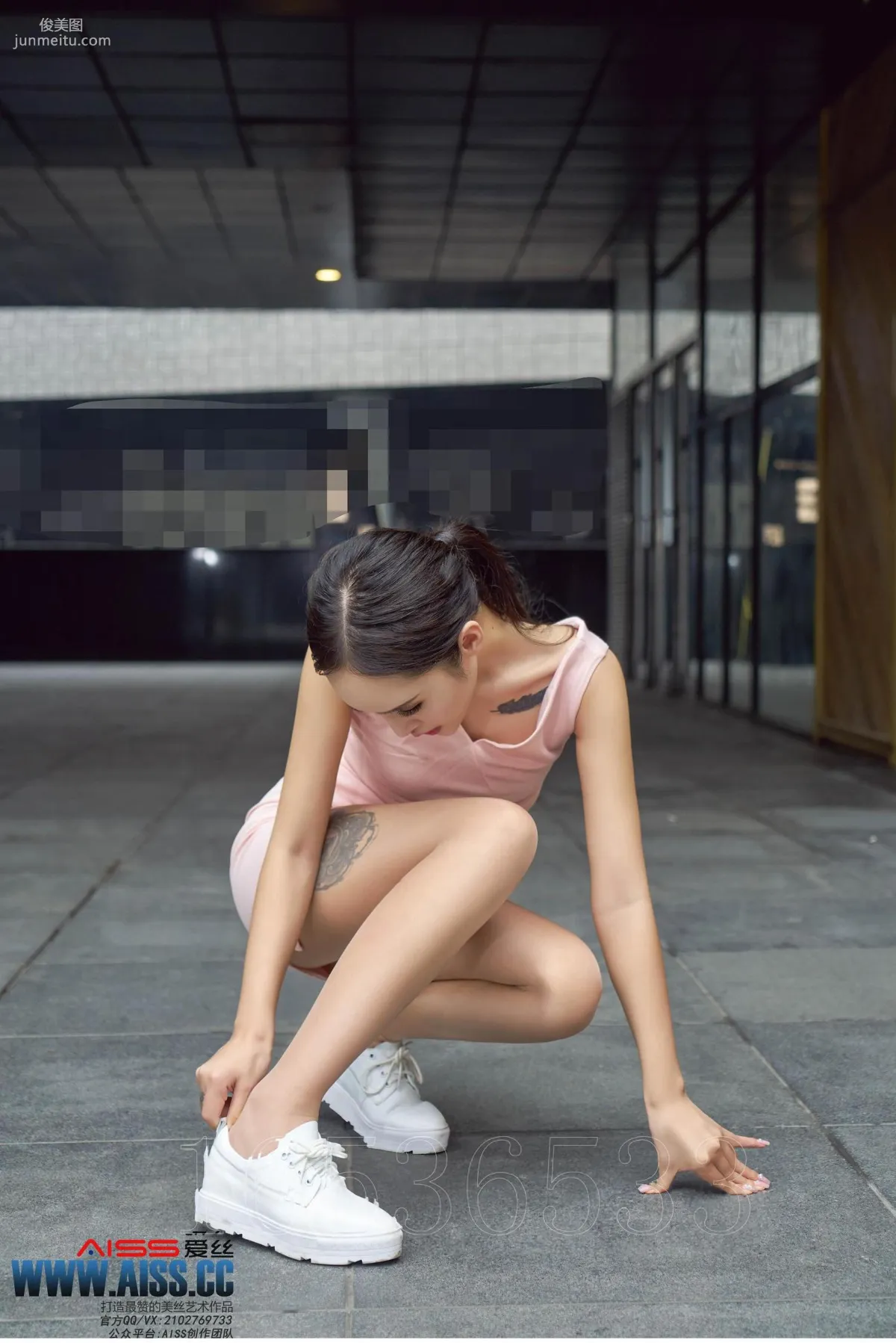 欣杨《街角美人》 [AISS爱丝] F6034 写真集110