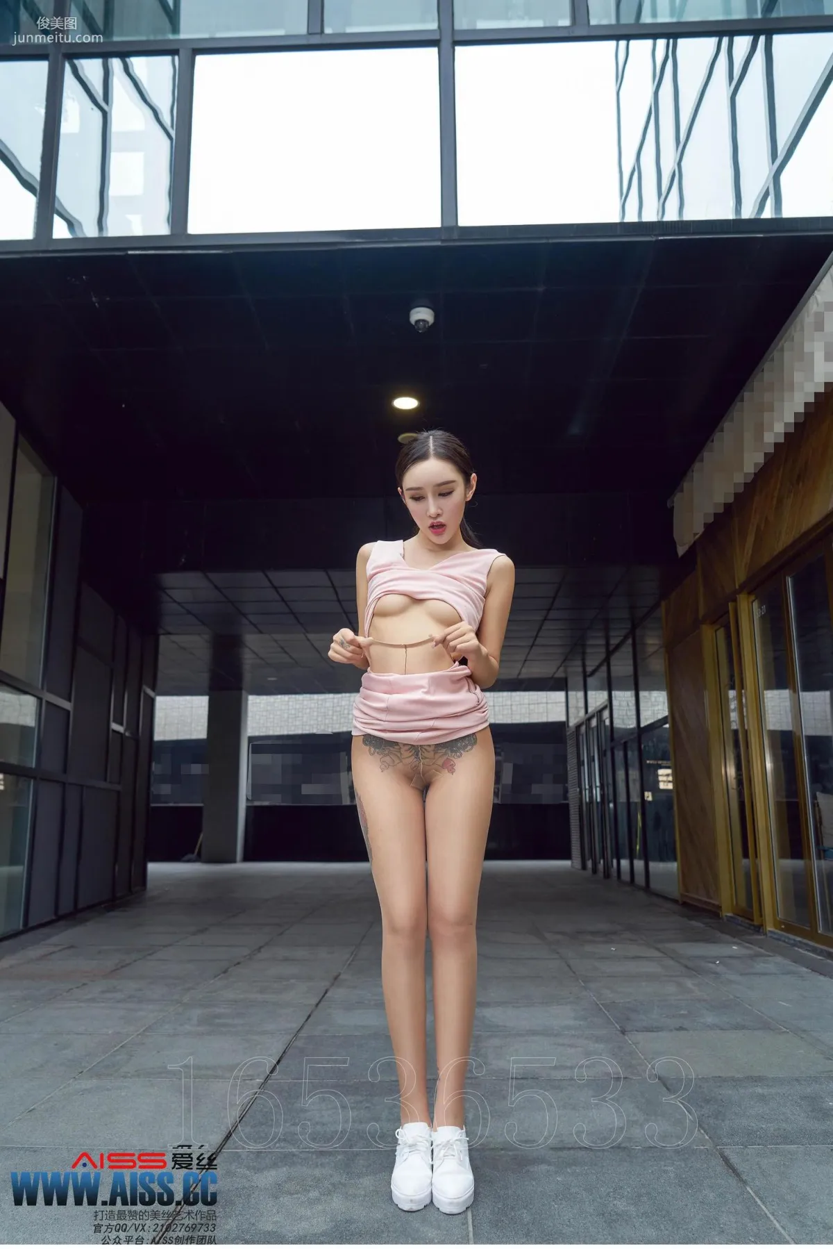 欣杨《街角美人》 [AISS爱丝] F6034 写真集103