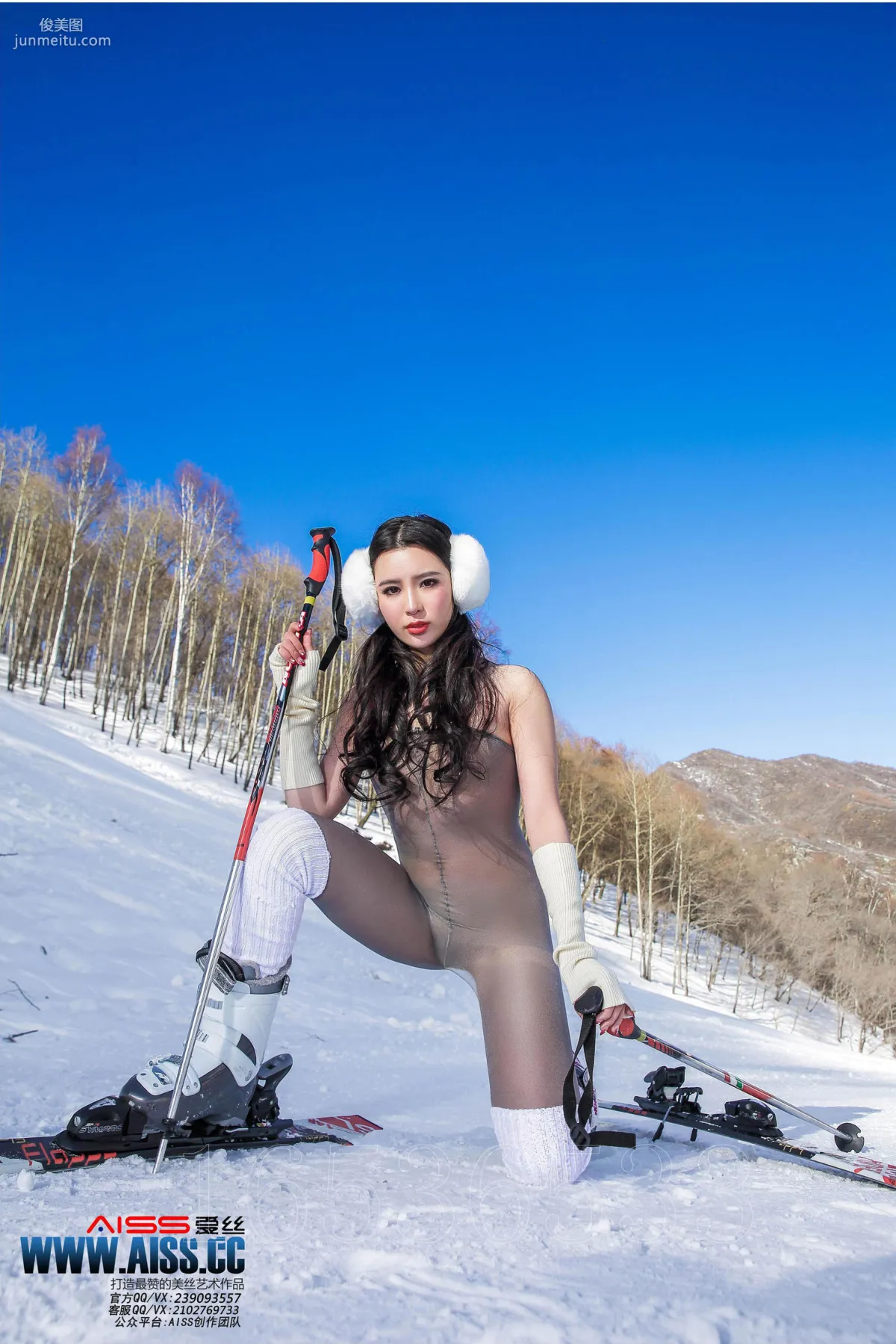 瑩瑩《冰雪女神》(上) [AISS愛絲] F6011 寫真集 27