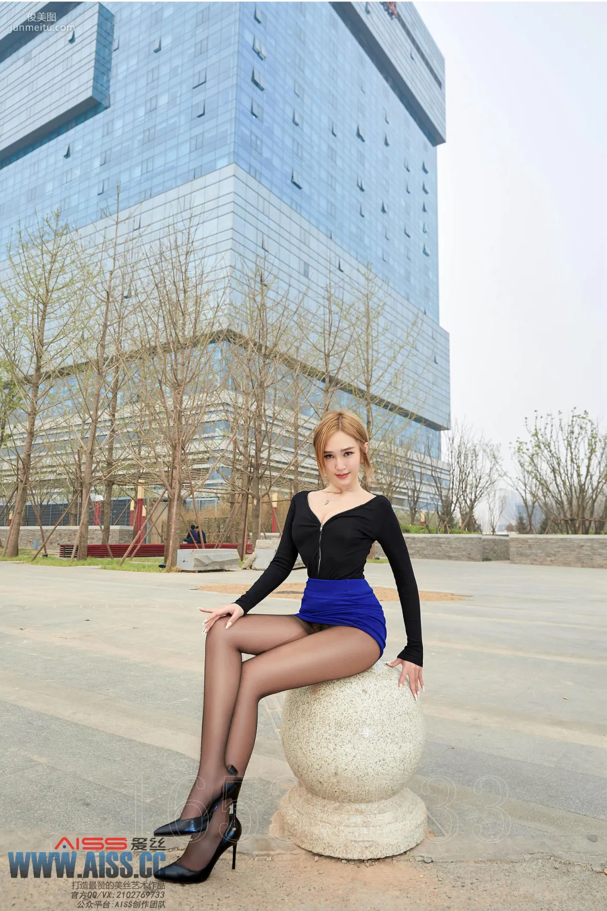 Xinyang Kitty 'Street Little Secretary' (Part 1) [AISS] F6020 Diamond Edition Photo Set photo 28