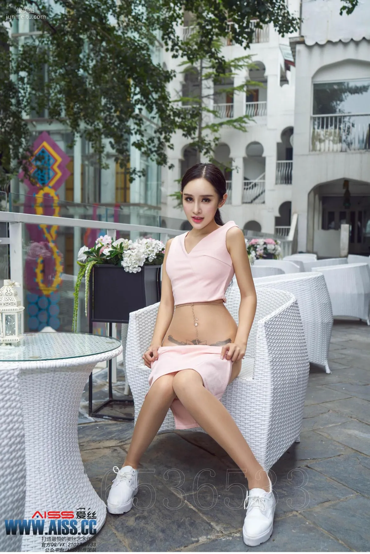 欣杨《街角美人》 [AISS爱丝] F6034 写真集15