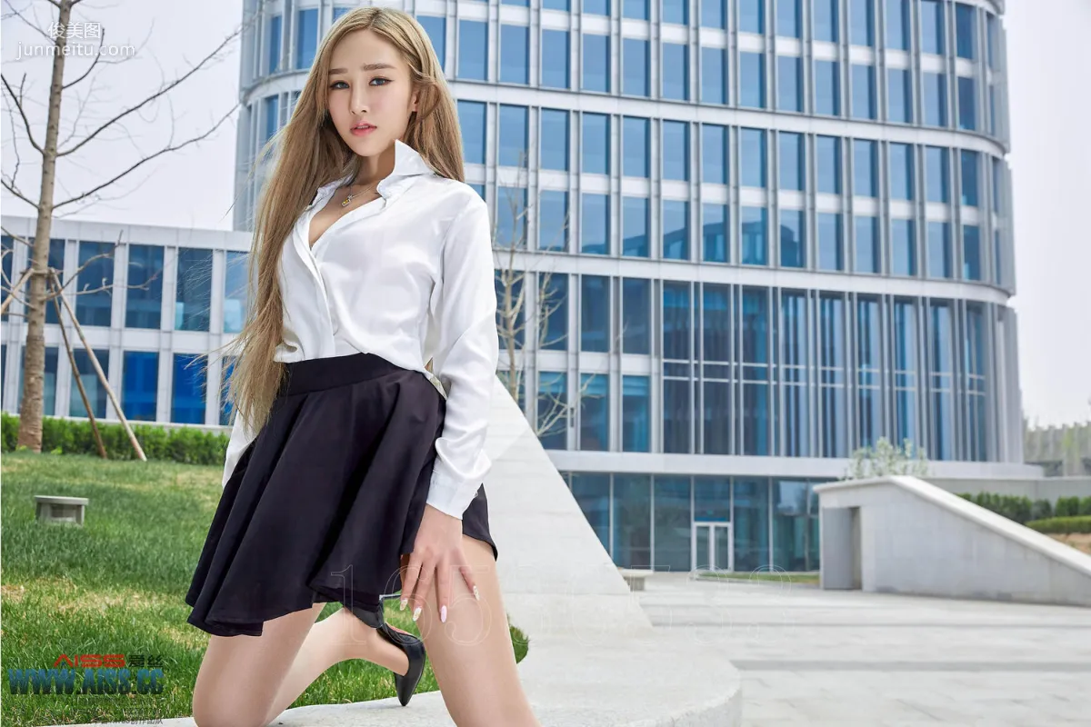 Xinyang Kitty, Street Little Secretary Part 2 [AISS] F6021 Photo Set photo 36