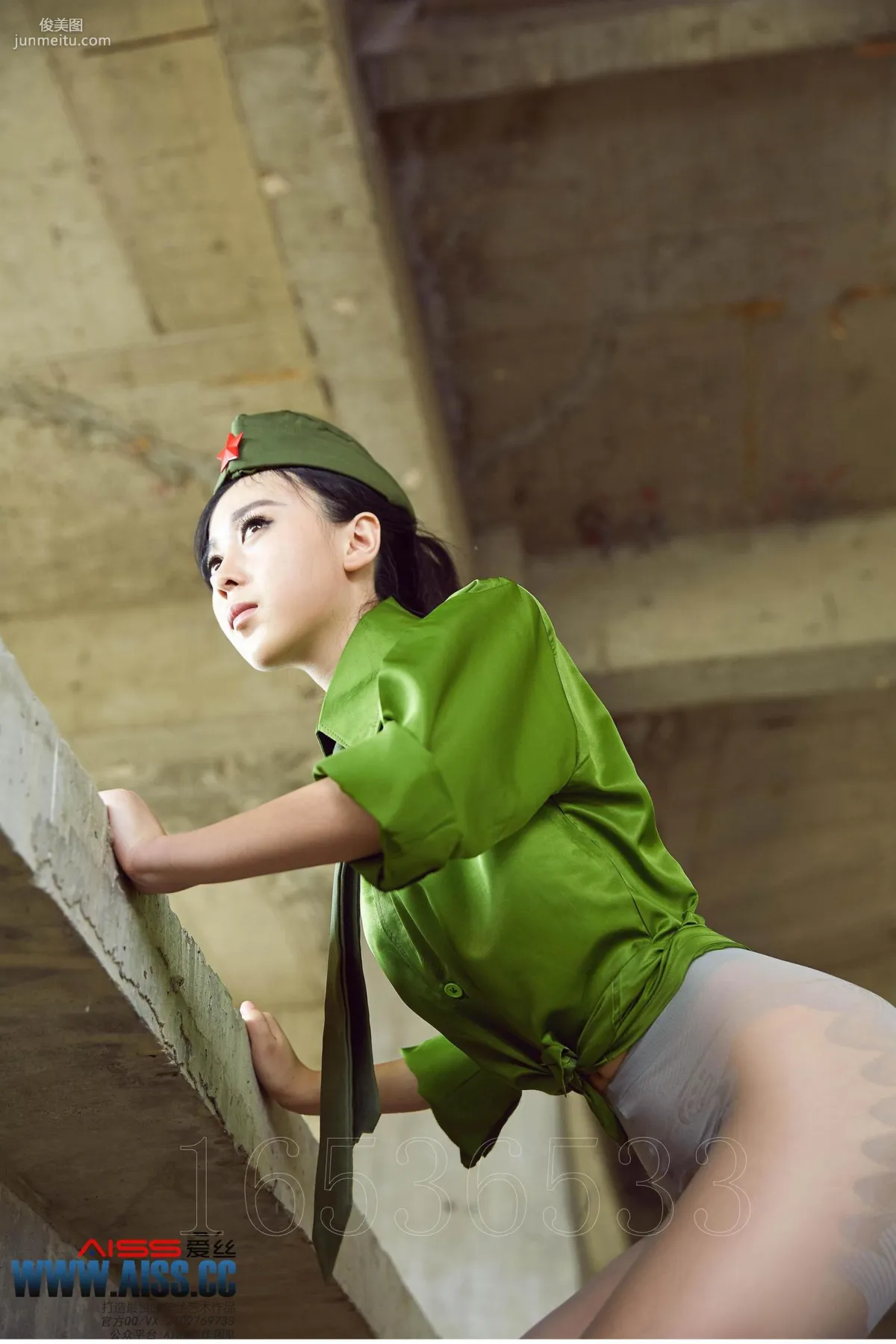 Zhao Xiaomi (Zhao Yumo) Sexy Silk Stockings Little Agent [AISS] F6035 Photo Set photo 23