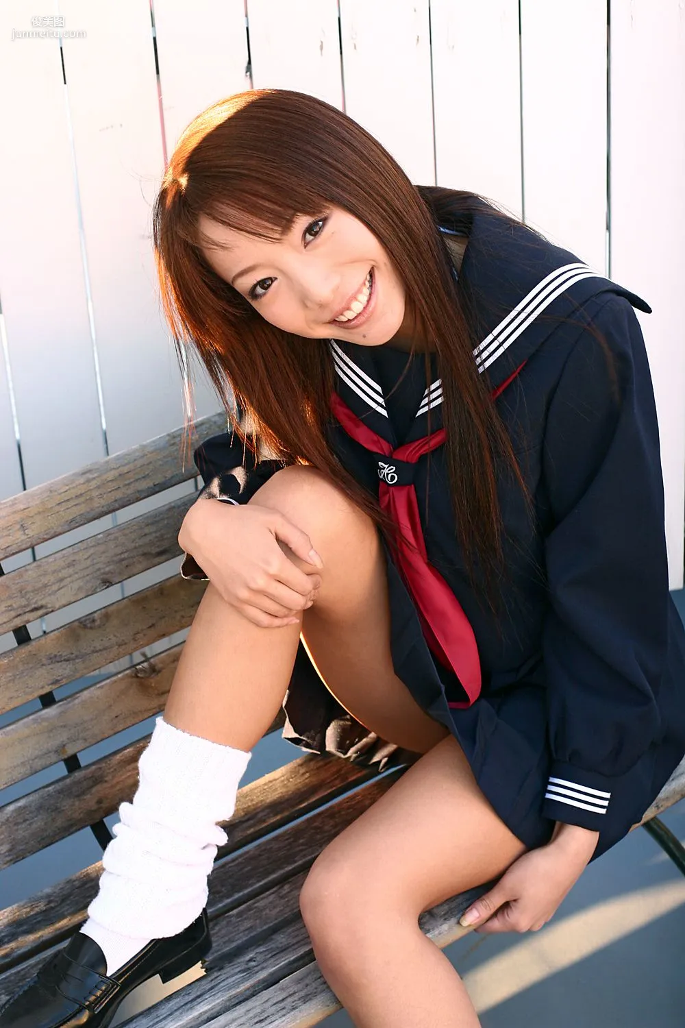 [DGC] NO.377 Yuna Harukawa, Uniform Beautiful Girl Paradise, Photo Set photo 2