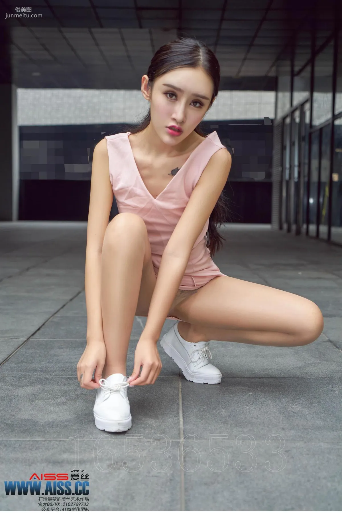 欣杨《街角美人》 [AISS爱丝] F6034 写真集111