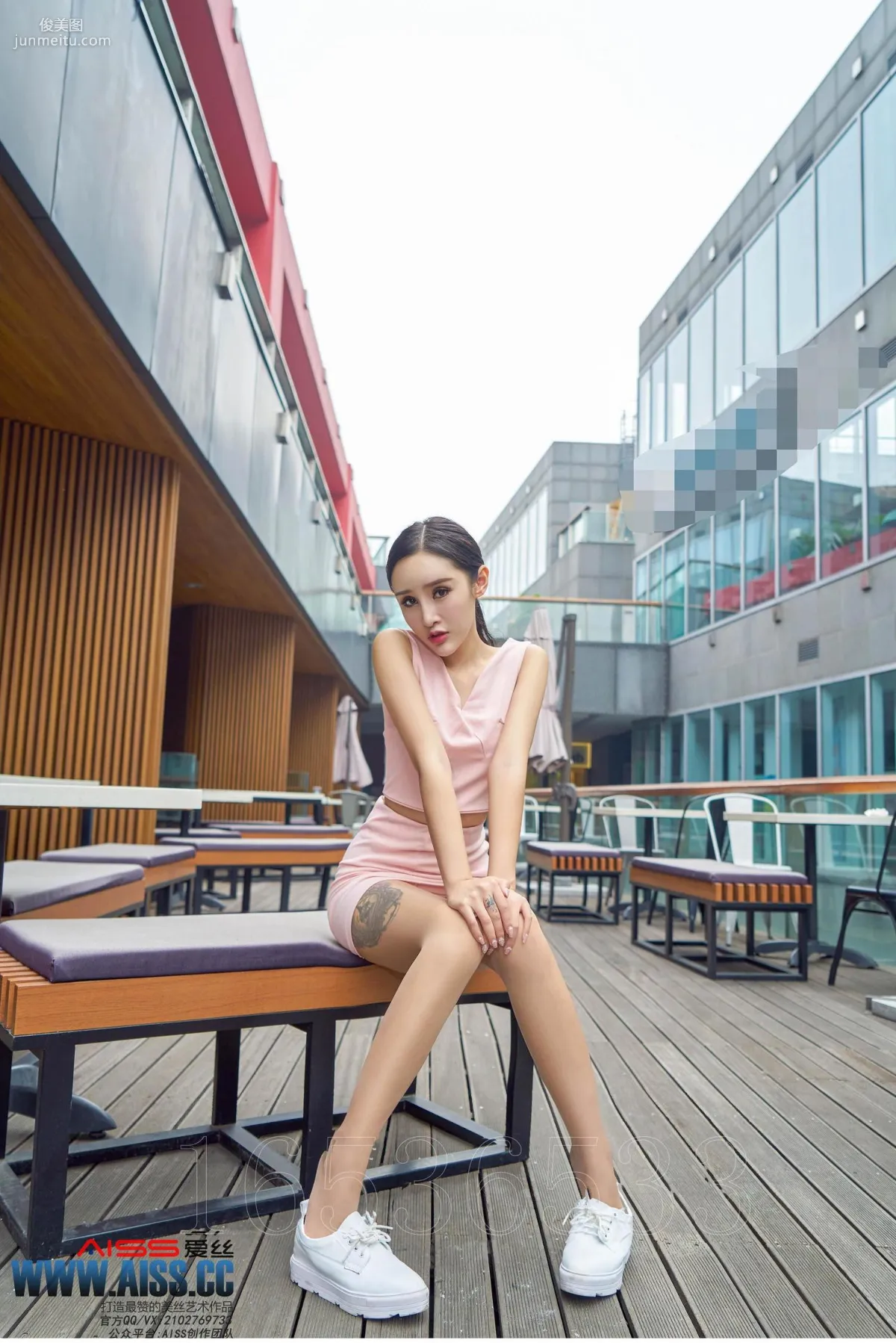欣杨《街角美人》 [AISS爱丝] F6034 写真集121