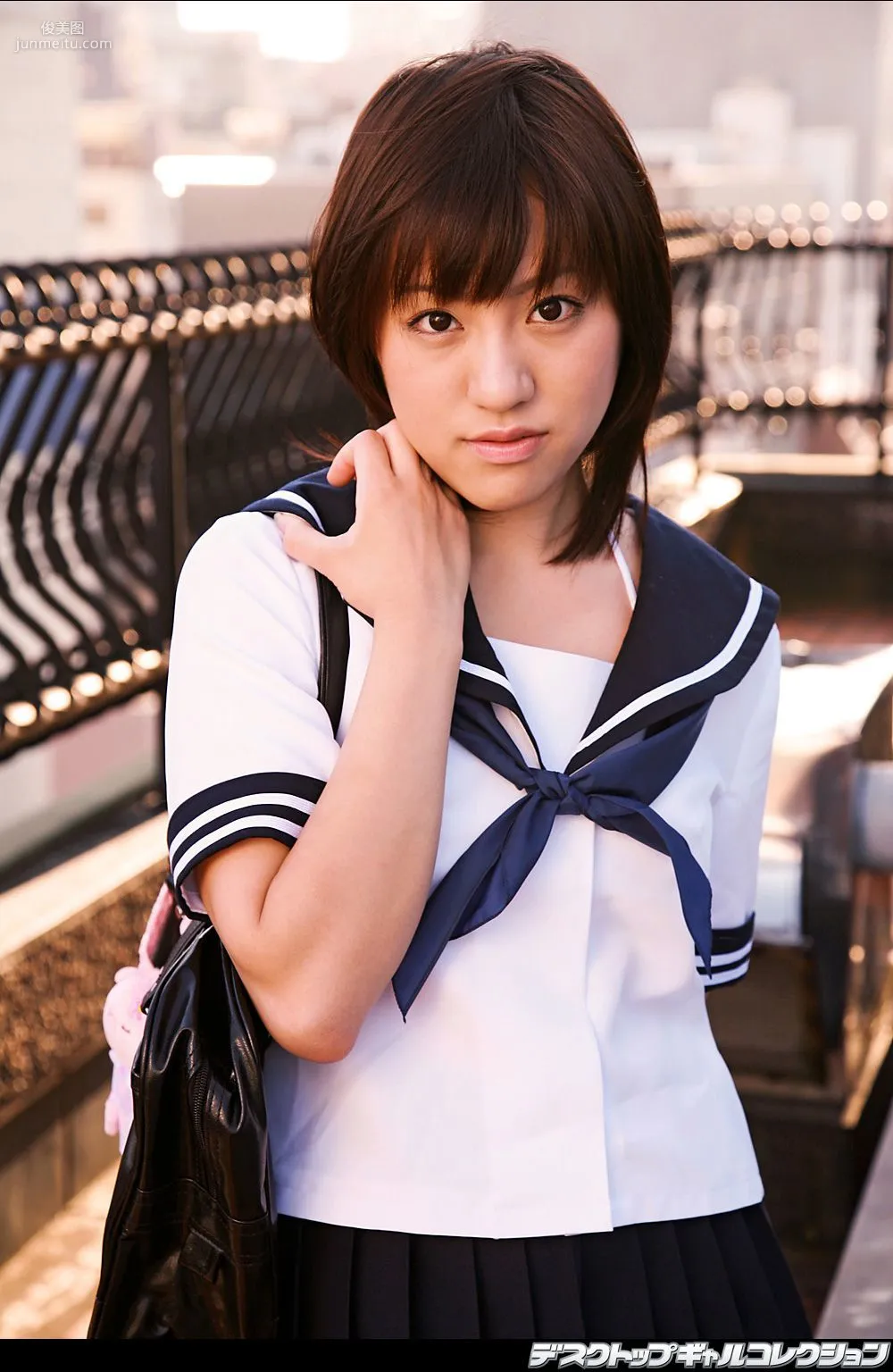 [DGC] NO.488 Nao Matsuzaka School Uniform Beautiful Girl Paradise Photo Set photo 7