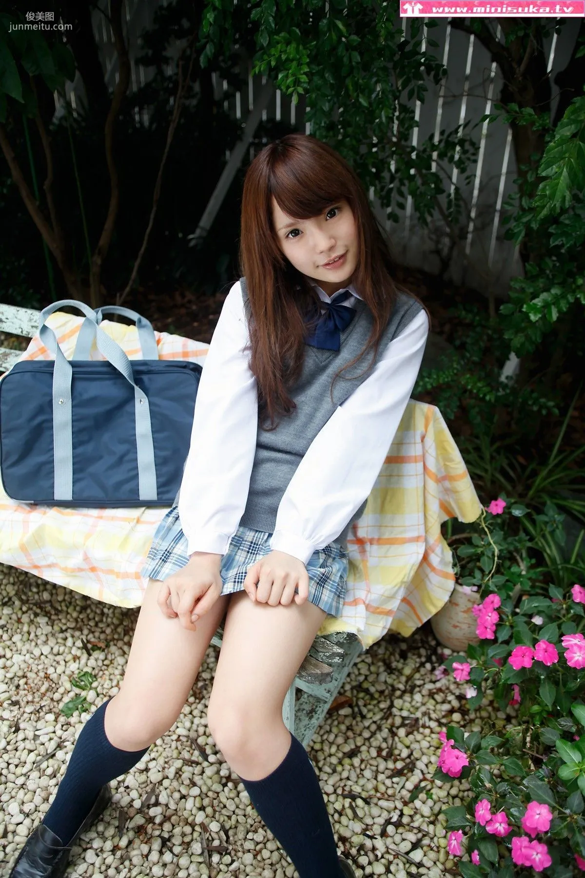 佐藤愛美 Manami Sato [Minisuka.tv] 現役女子高生 寫真集 98