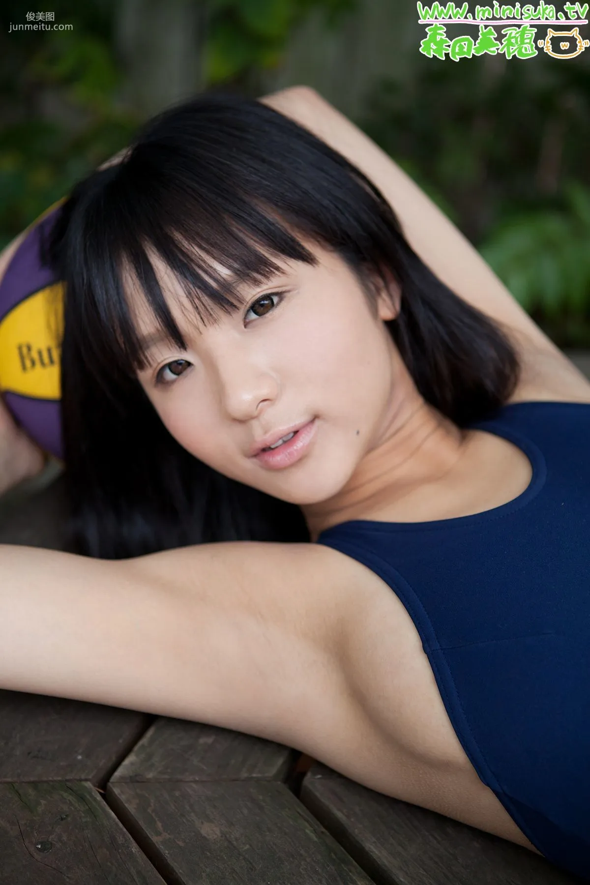森田美穂 Miho Morita 現役女子高生 [Minisuka.tv] 寫真集 18