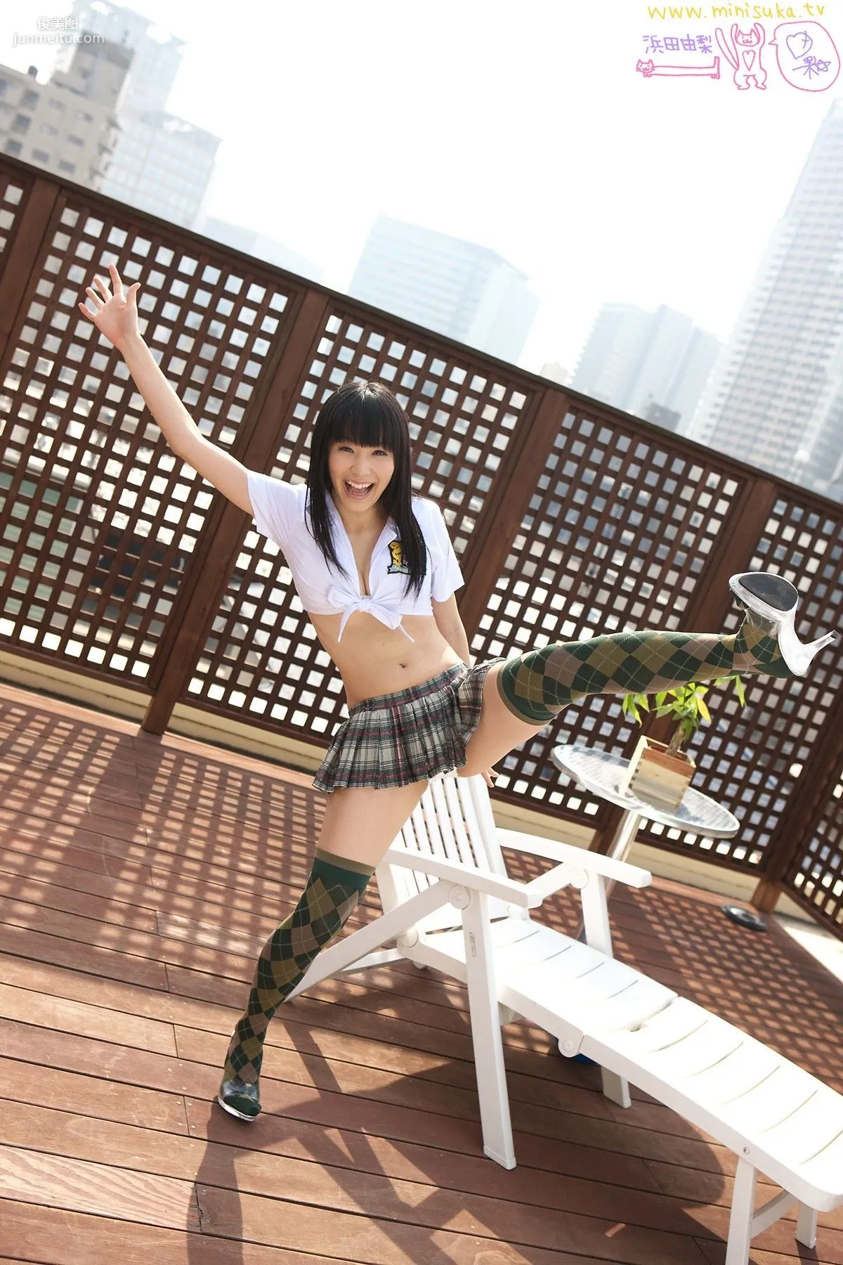 浜田由梨 Yuri Hamada 第二部 [Minisuka.tv] 現役女子高生 寫真集 20