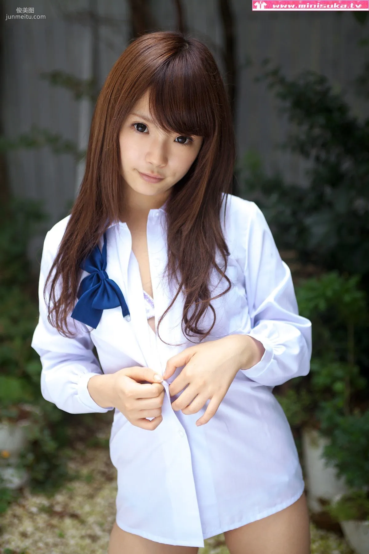 佐藤愛美 Manami Sato [Minisuka.tv] 現役女子高生 寫真集 36