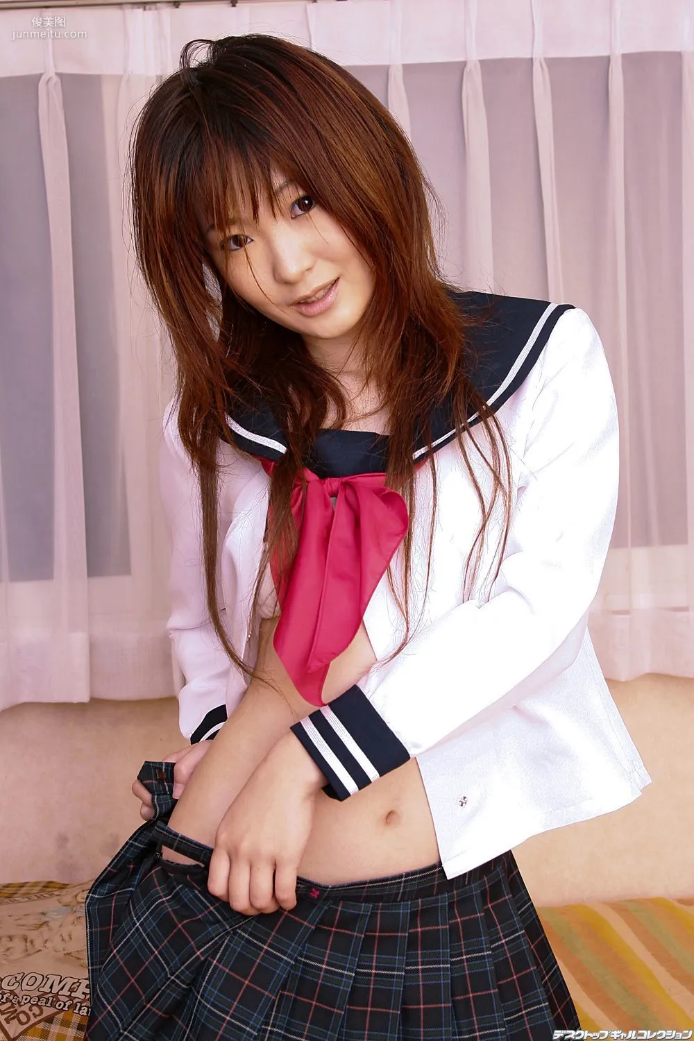 [DGC] NO.526 Sena Akikawa Uniform Beautiful Girl Paradise Photo Set photo 24