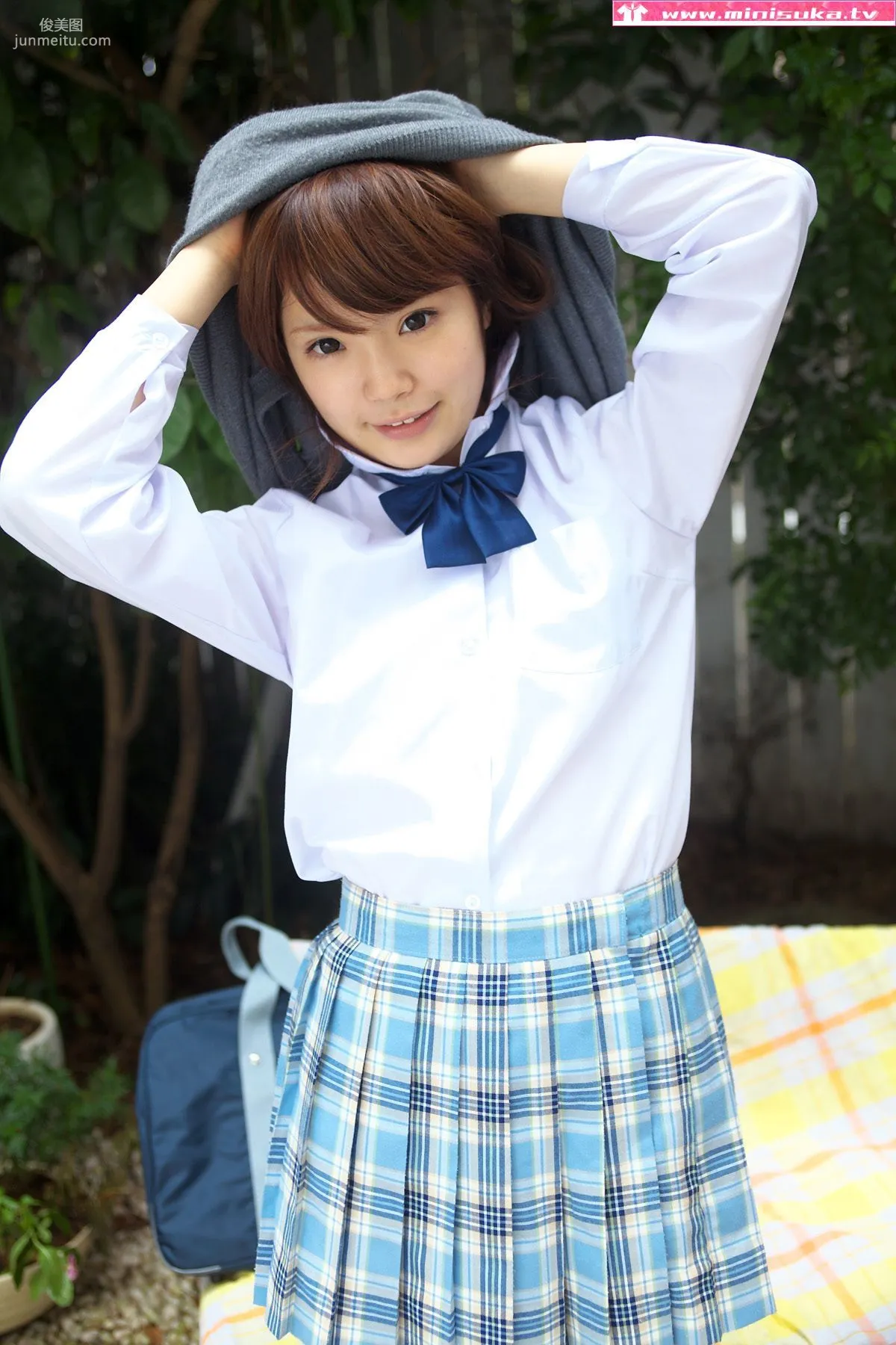 佐藤愛美 Manami Sato [Minisuka.tv] 現役女子高生 寫真集 33