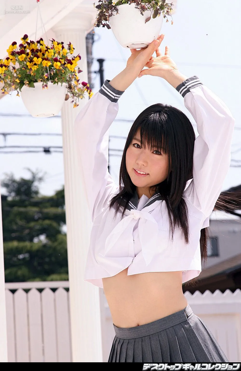 [DGC] NO.446 Moe Wakaki Uniform Beautiful Girl Paradise Photo Set photo 10