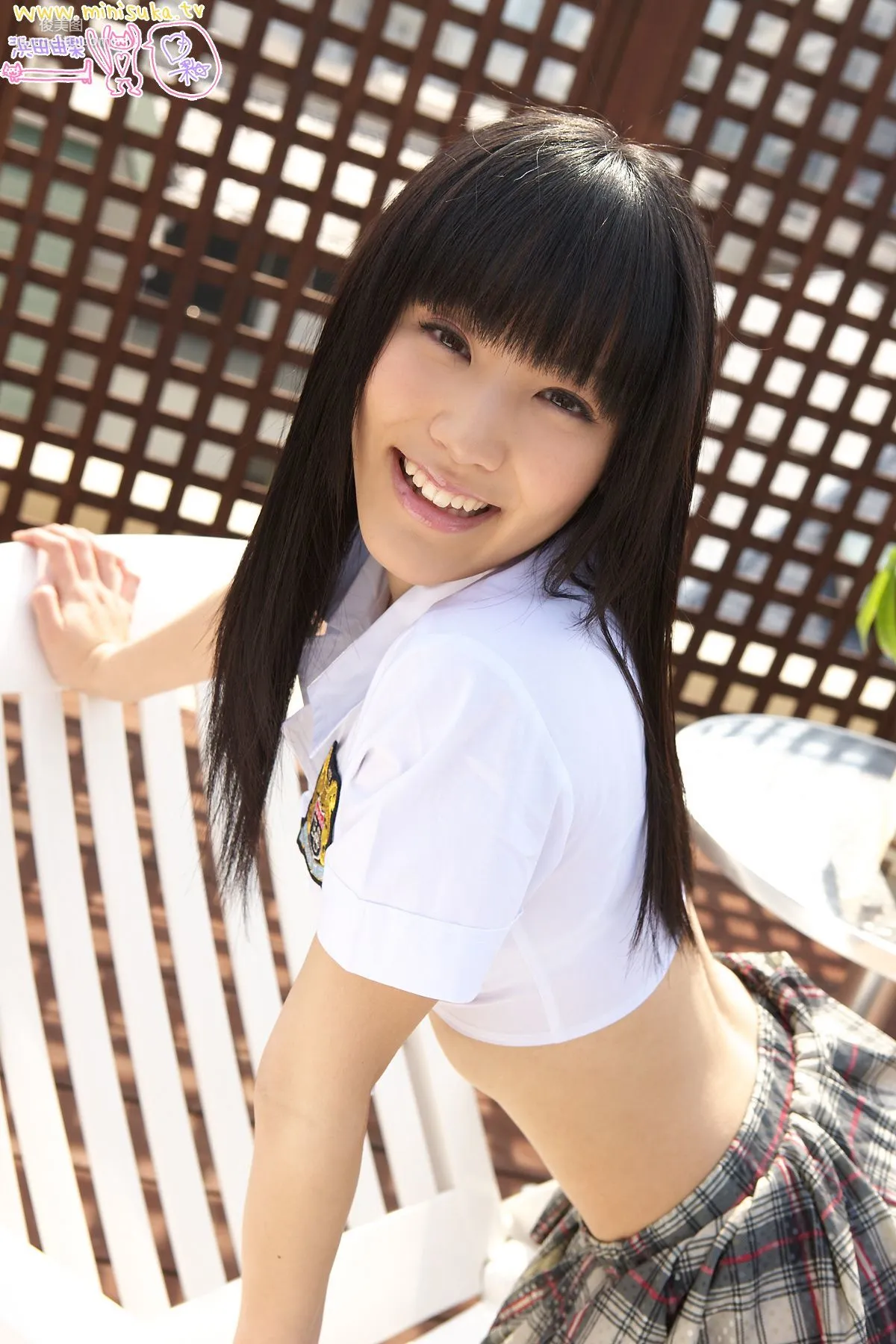 浜田由梨 Yuri Hamada 第二部 [Minisuka.tv] 現役女子高生 寫真集 18