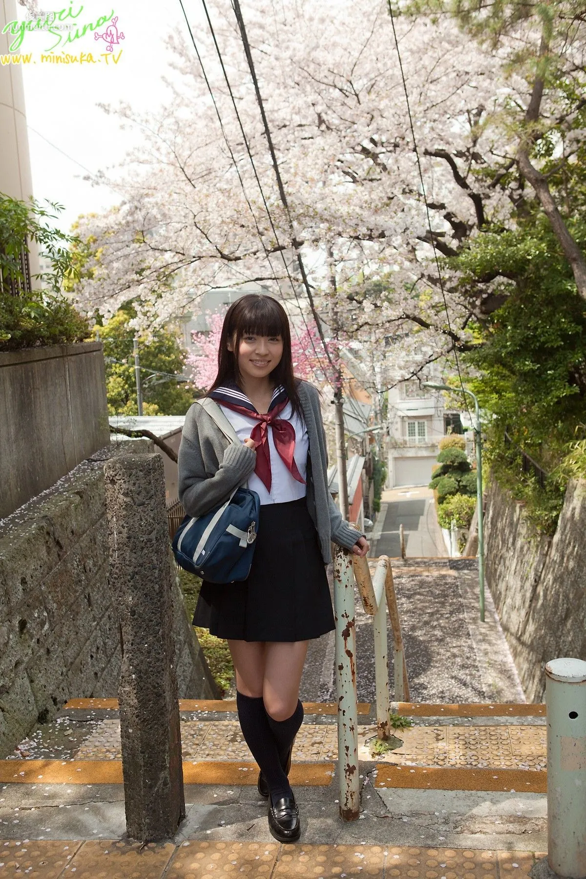 椎名遊莉 Yuuri Shiina 現役女子高生 [Minisuka.tv] 寫真集 1
