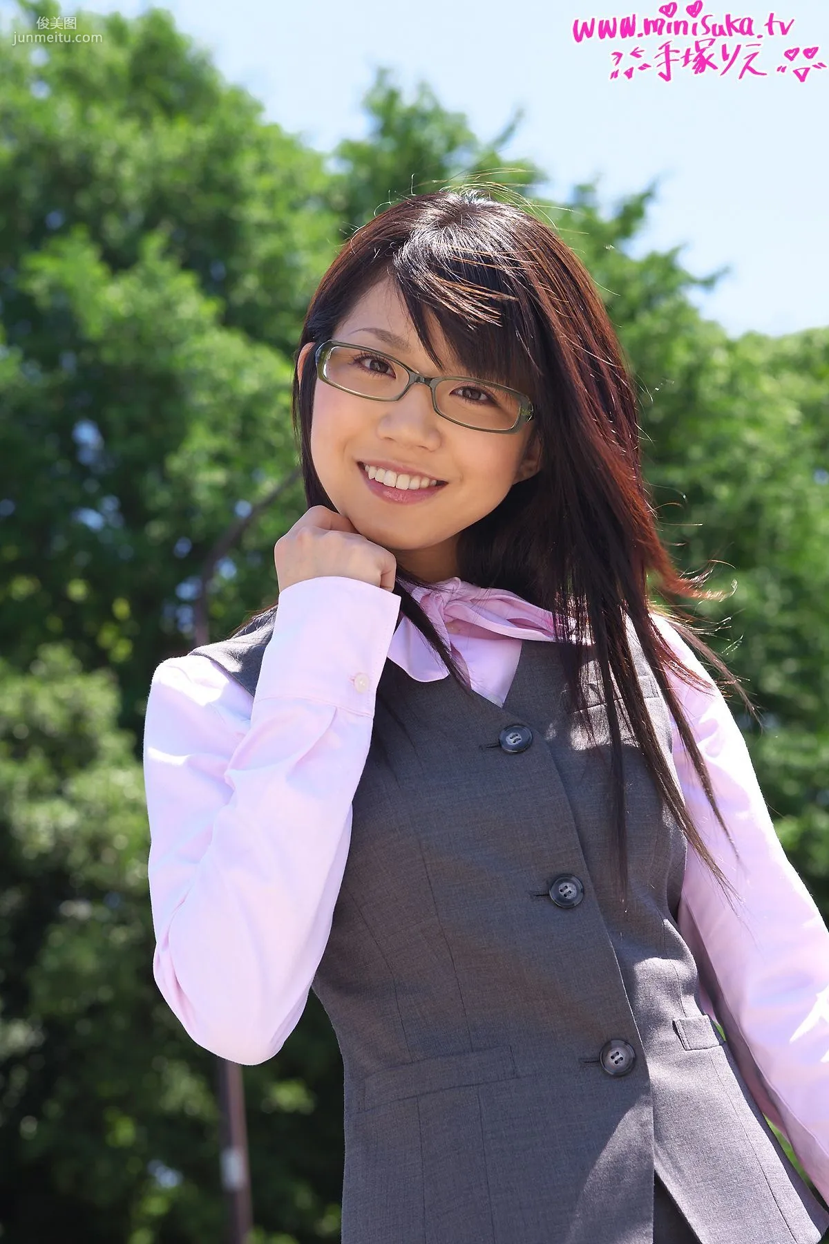 [Minisuka.tv] 手塚りえ Teduka Rie 現役女子高生 寫真集 58