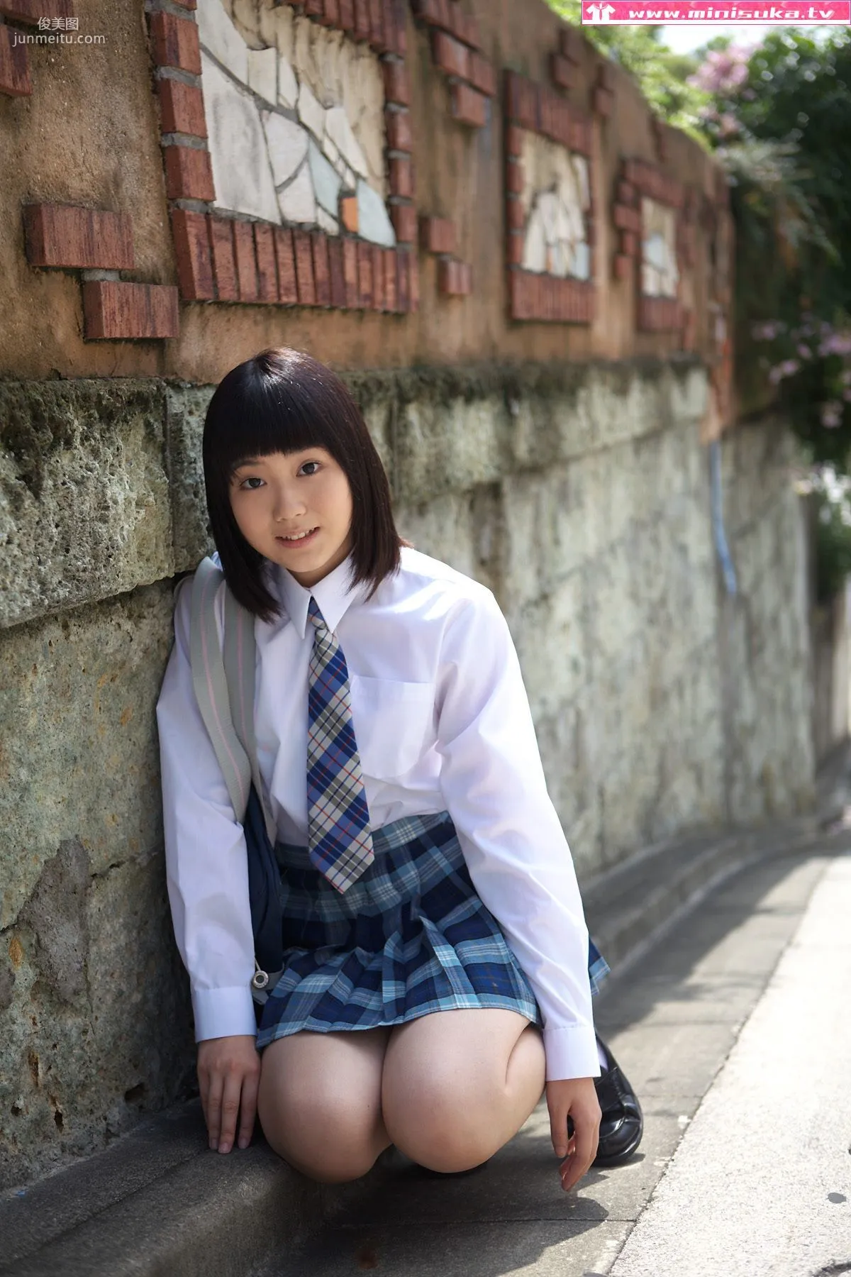 三崎鈴 现役女子高生 [Minisuka.tv] Special Gallery 写真集9