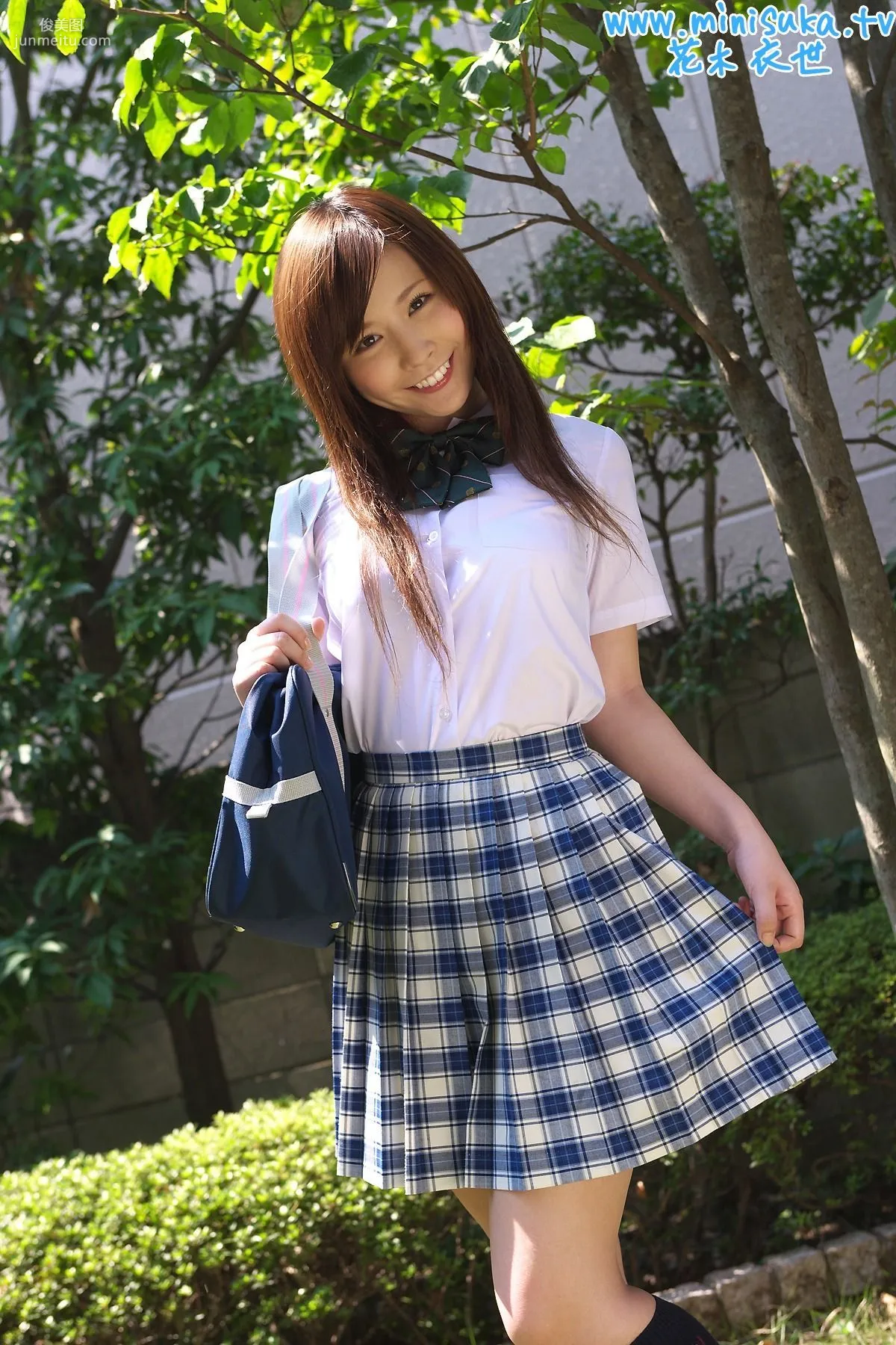 花木衣世 Iyo Hanaki 現役女子高生 [Minisuka.tv] 寫真集 1