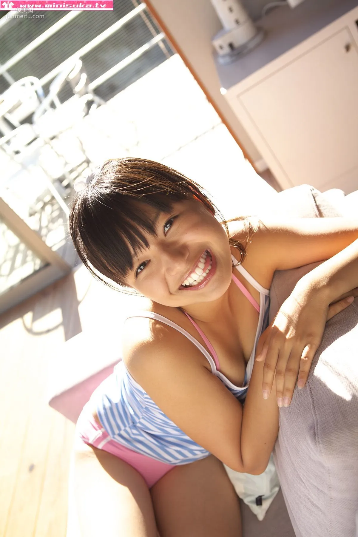 山中真由美 第三部 現役女子高生 [Minisuka.tv] 寫真集 60