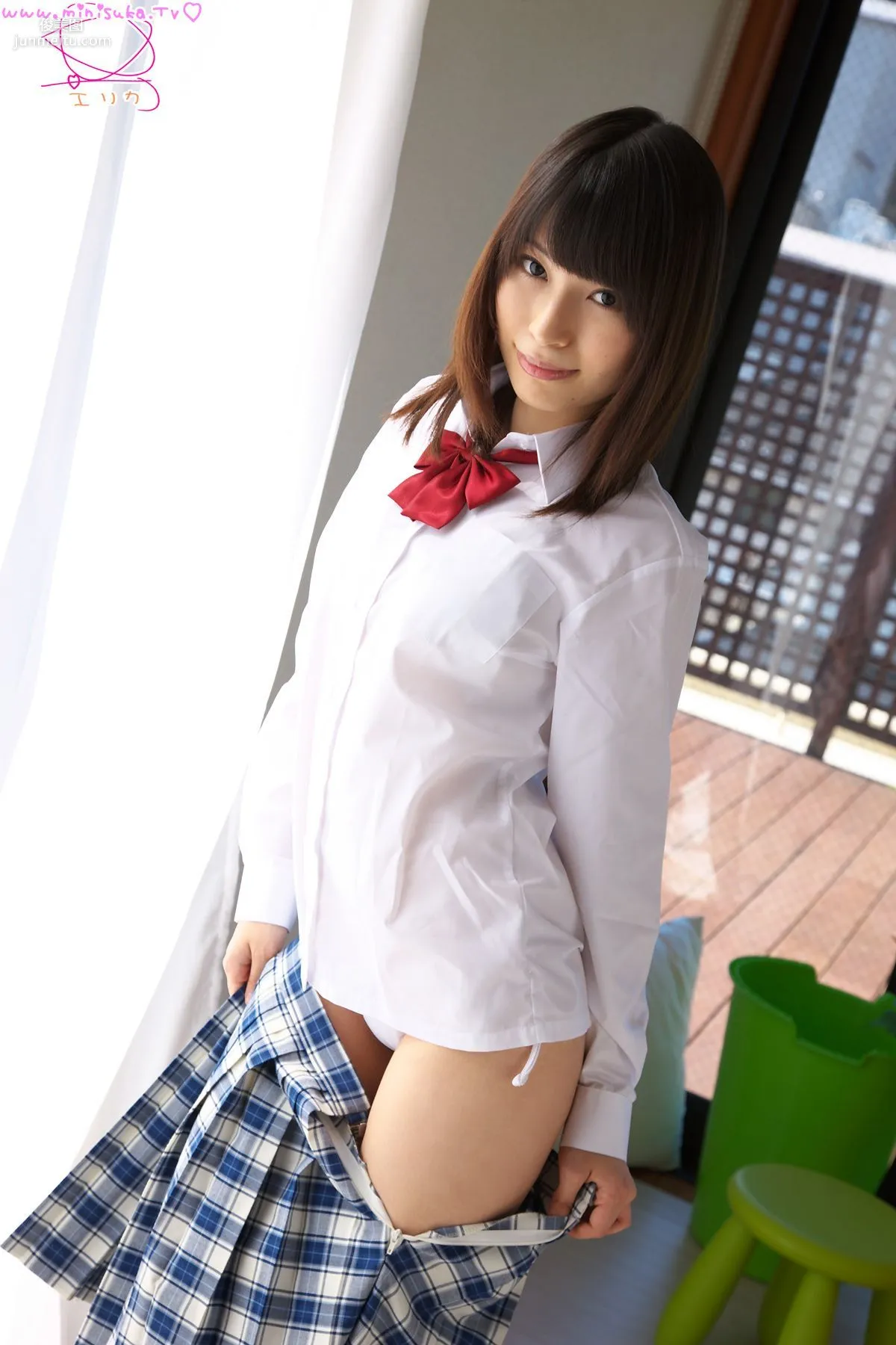 壽エリカ/壽繪裡香 Erika 現役女子高生 [Minisuka.tv] 寫真集 25