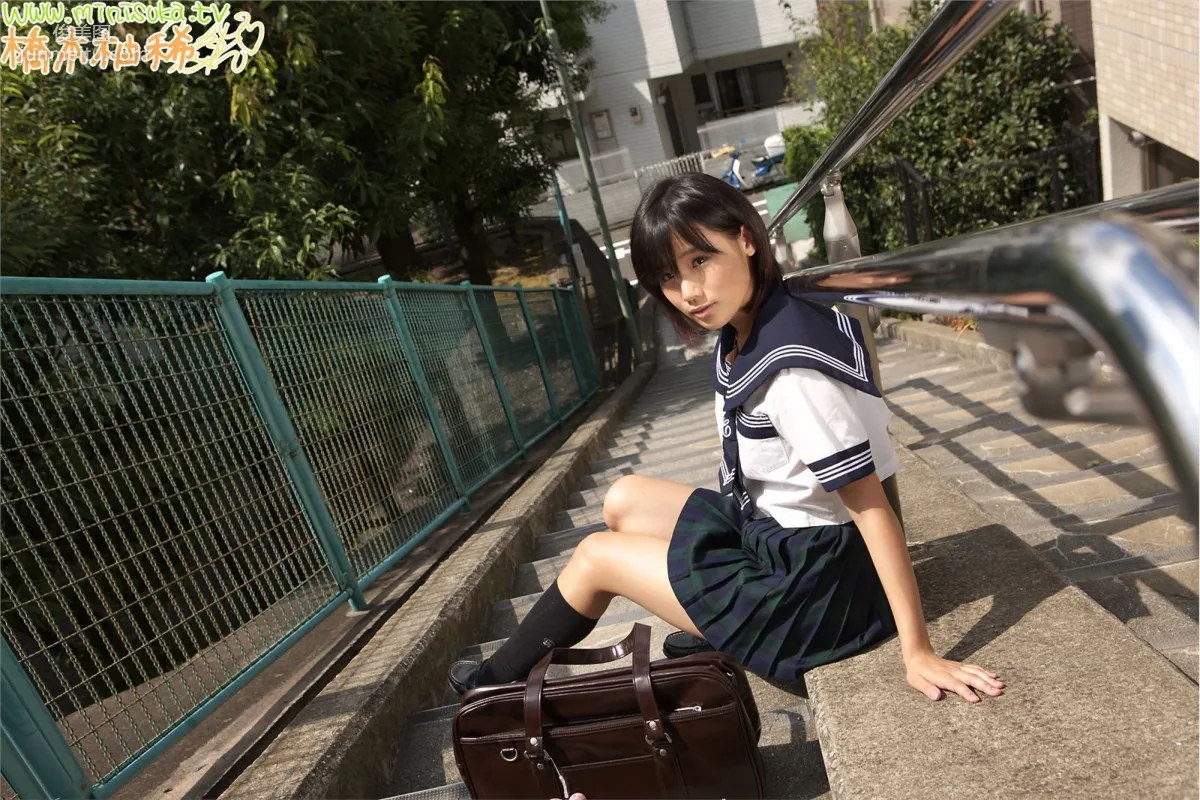 橋本柚稀 制服ギャラリ 第一部 [Minisuka.tv] 寫真集 67