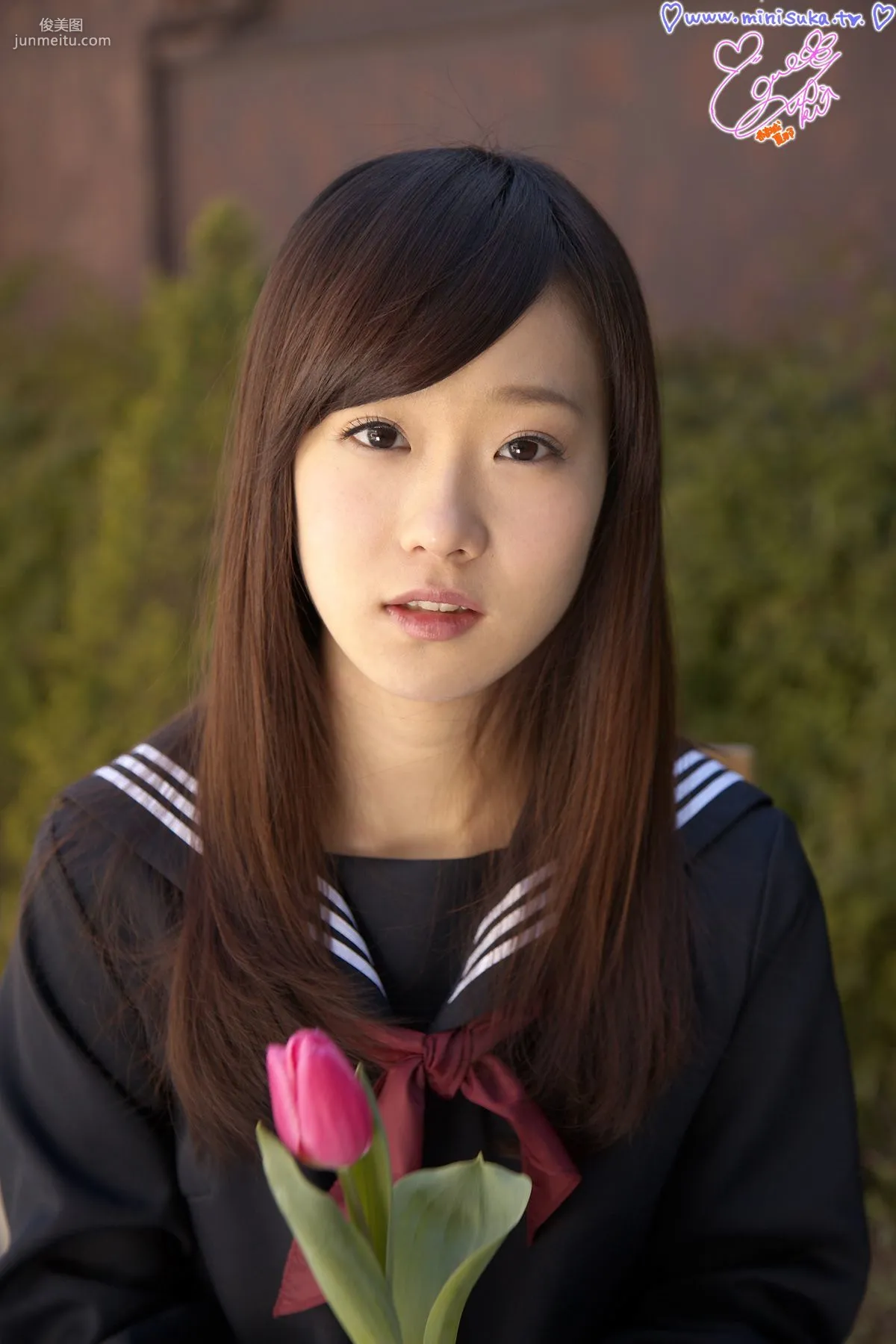 [Minisuka.tv] 結城夏那 第十部 現役女子高生 寫真集 46