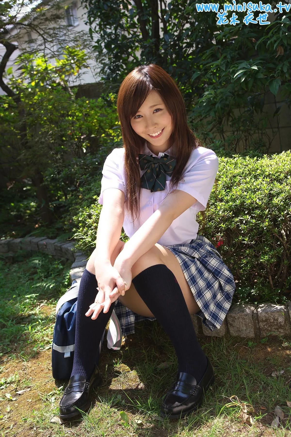 花木衣世 Iyo Hanaki 現役女子高生 [Minisuka.tv] 寫真集 52