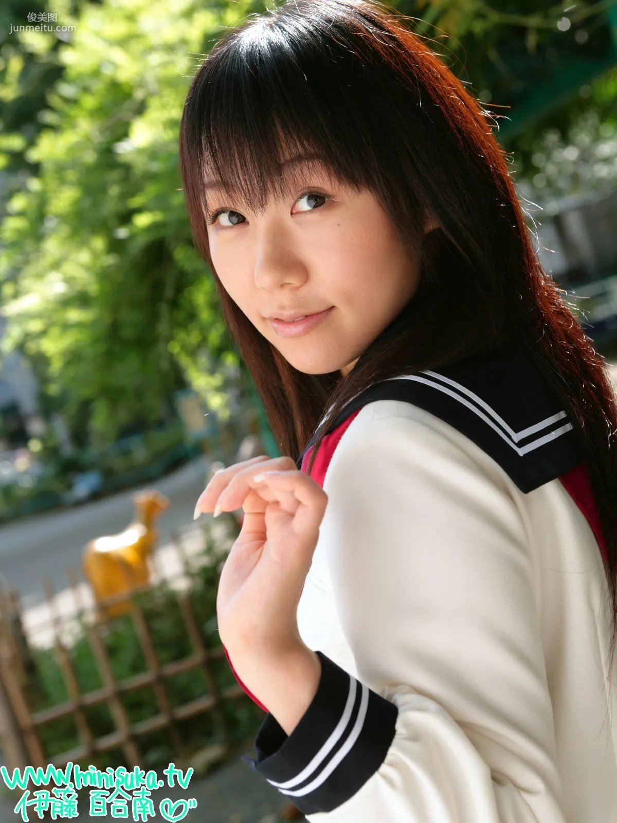 伊藤百合南 Yurina Itou [Minisuka.tv] 現役女子高生 寫真集 46