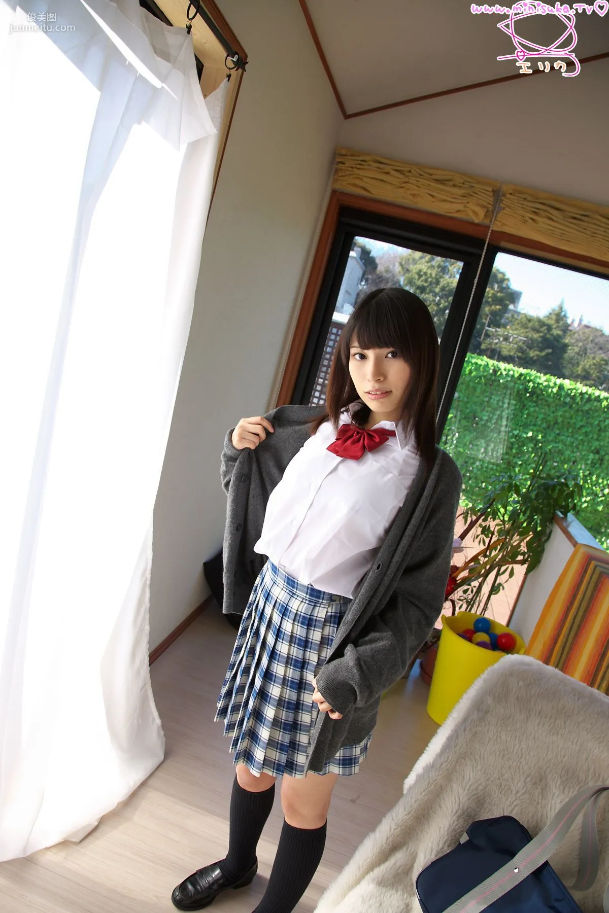 壽エリカ/壽繪裡香 Erika 現役女子高生 [Minisuka.tv] 寫真集 23