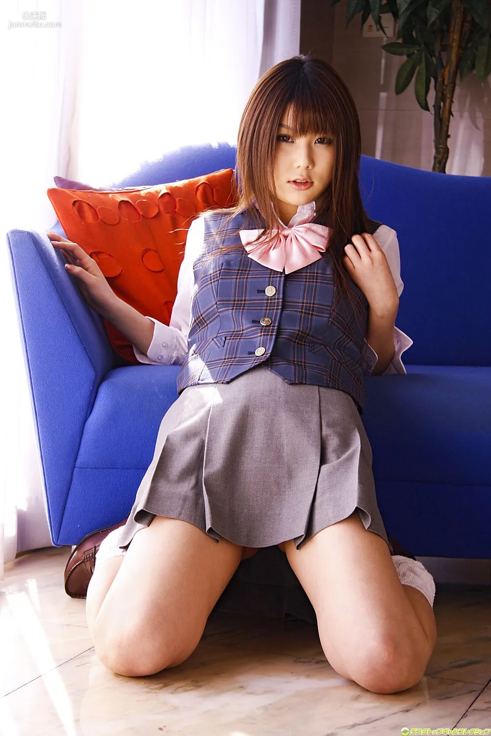 [DGC] NO.561 Yukina Momoyama Uniform Beautiful Girl Paradise Photo Set photo 26