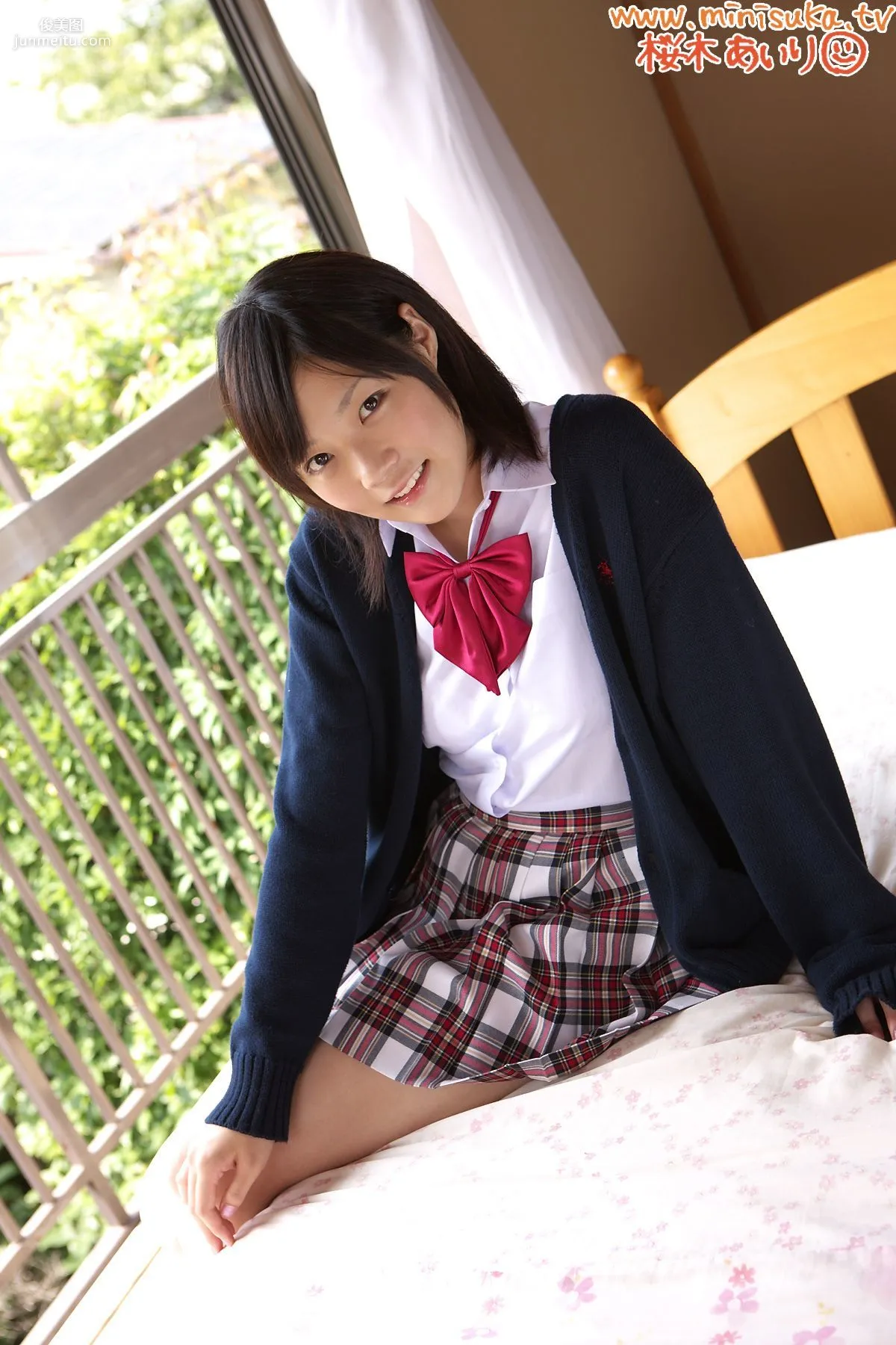桜木あいり Airi Sakuragi 現役女子高生 [Minisuka.tv] Regular Gallery 寫真集 121