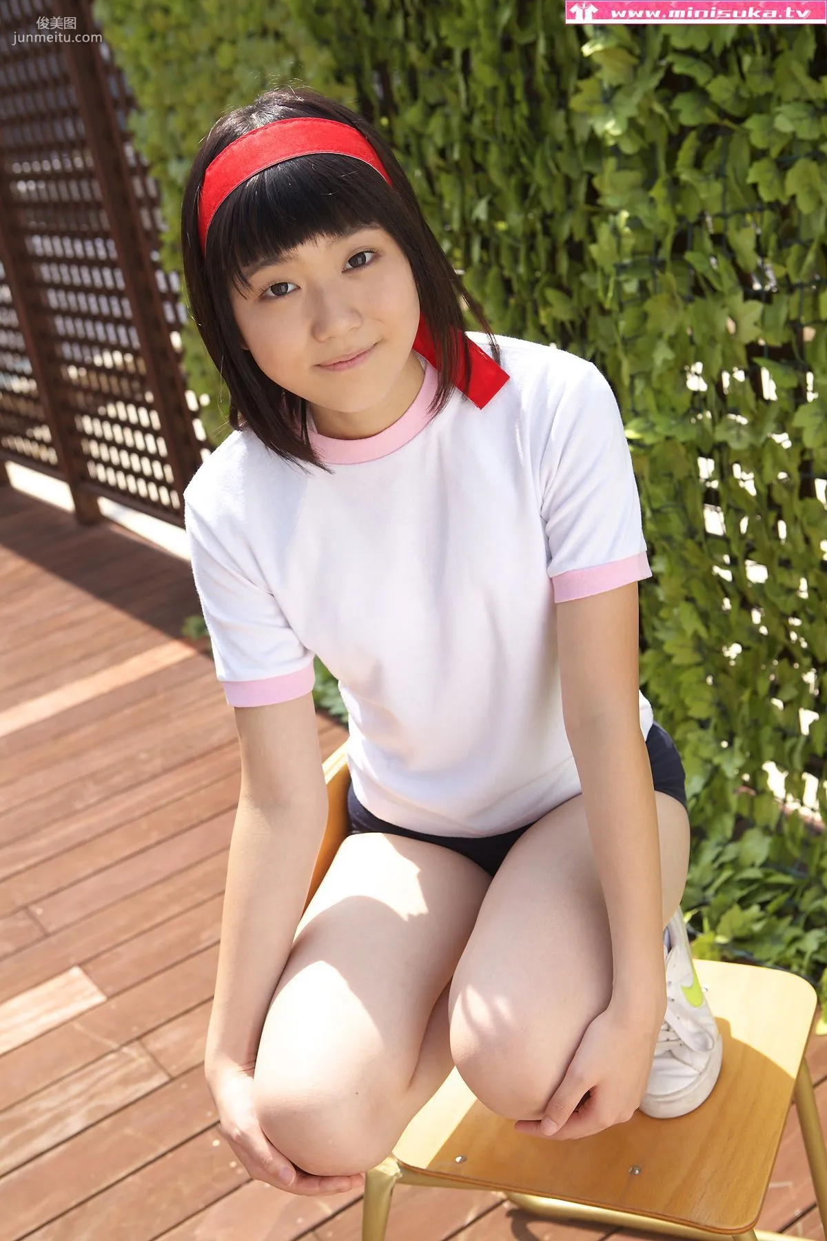 三崎鈴 現役女子高生 [Minisuka.tv] Special Gallery 寫真集 53