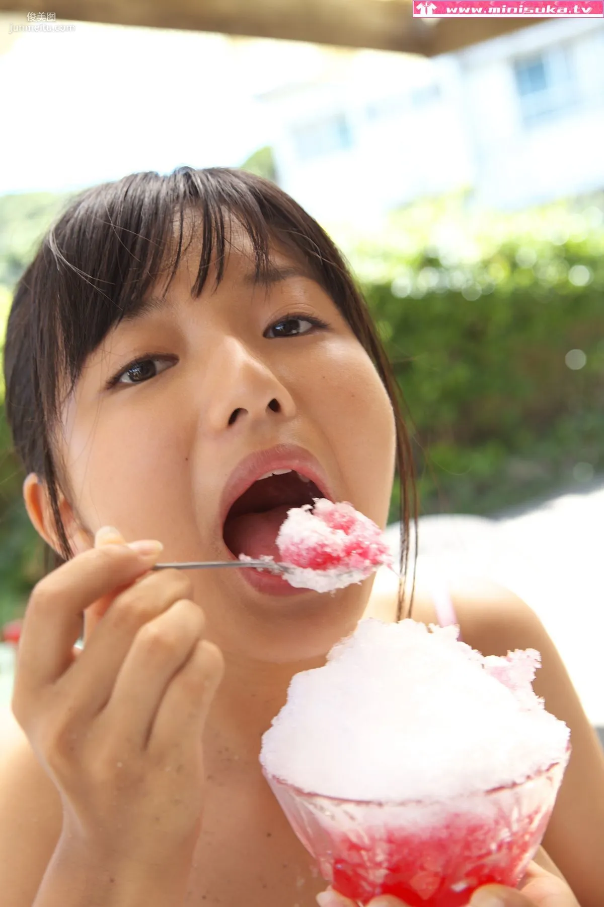 山中真由美 第三部 現役女子高生 [Minisuka.tv] 寫真集 28