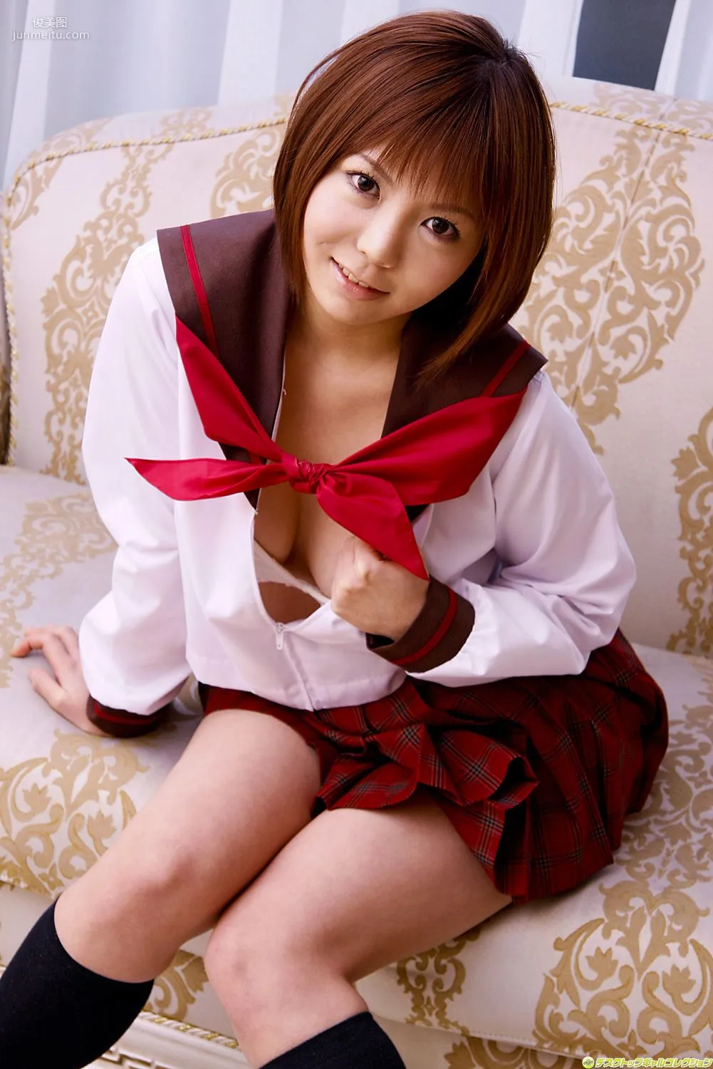 [DGC] NO.562 Momo Kasuga, Uniform Beautiful Girl Paradise Photo Set photo 30