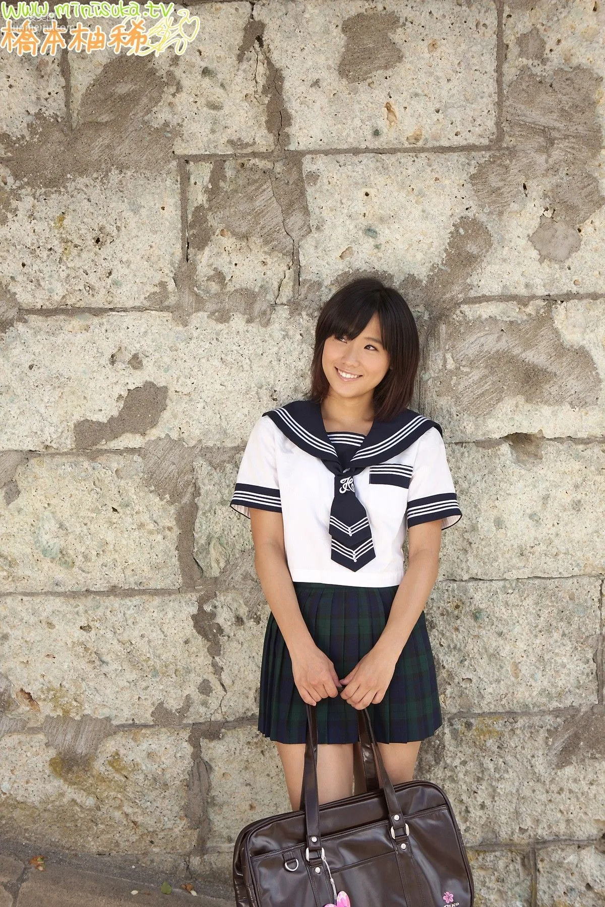橋本柚稀 制服ギャラリ 第一部 [Minisuka.tv] 寫真集 35