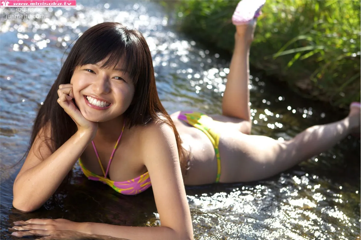 山中真由美 第三部 現役女子高生 [Minisuka.tv] 寫真集 41
