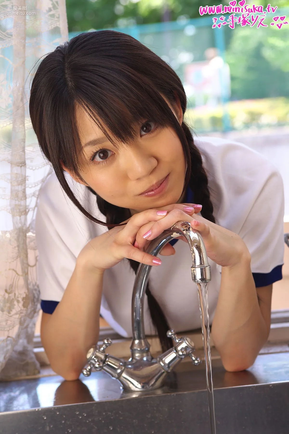 [Minisuka.tv] 手塚りえ Teduka Rie 現役女子高生 寫真集 90