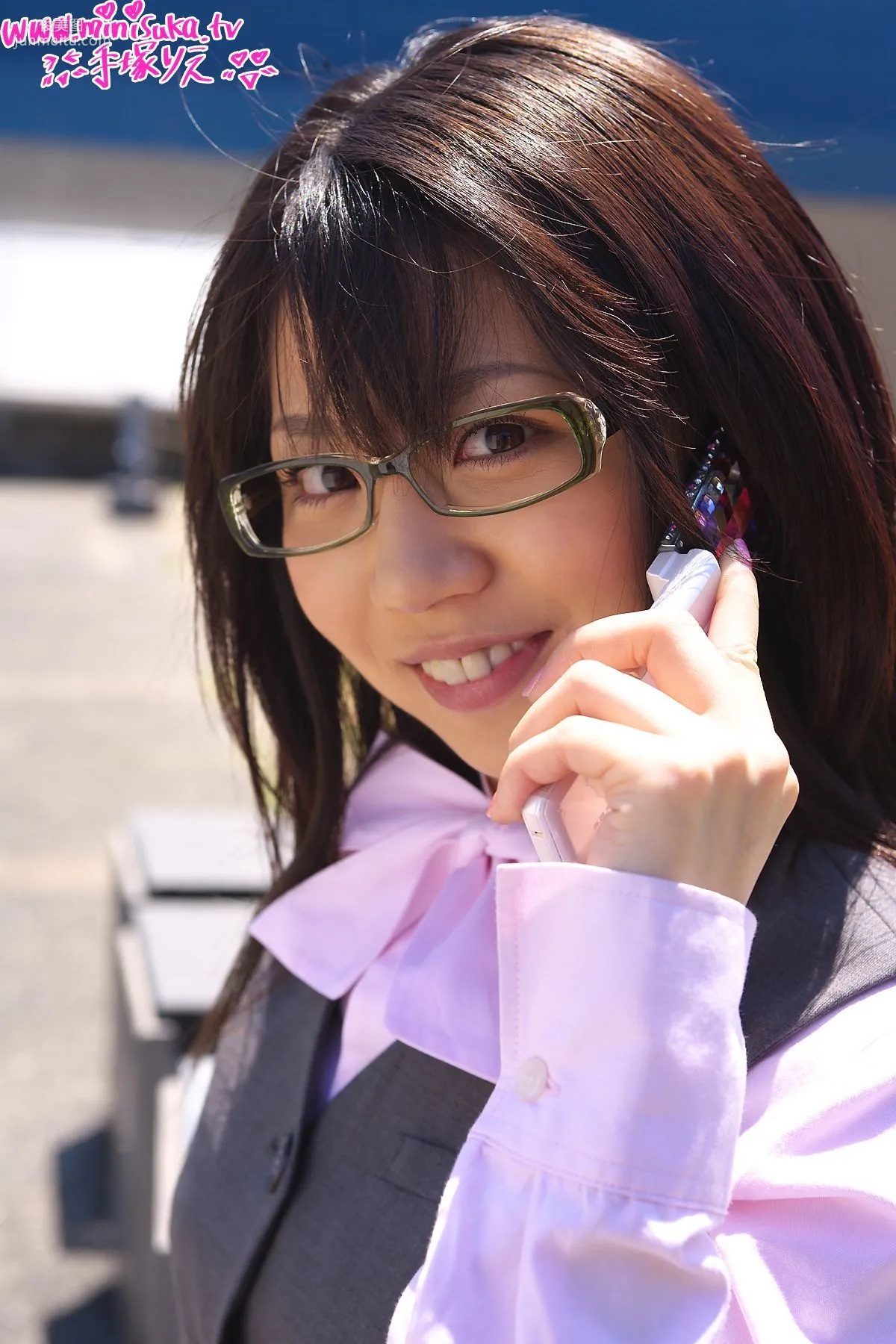 [Minisuka.tv] 手塚りえ Teduka Rie 現役女子高生 寫真集 76