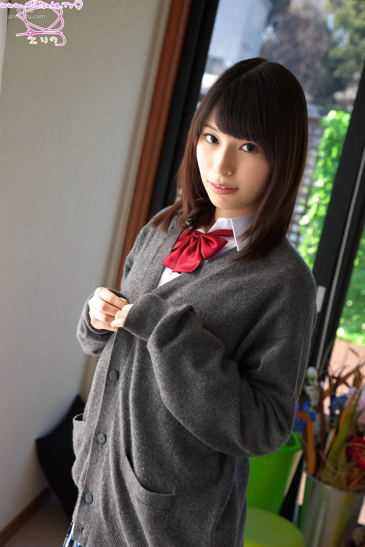 壽エリカ/壽繪裡香 Erika 現役女子高生 [Minisuka.tv] 寫真集 21