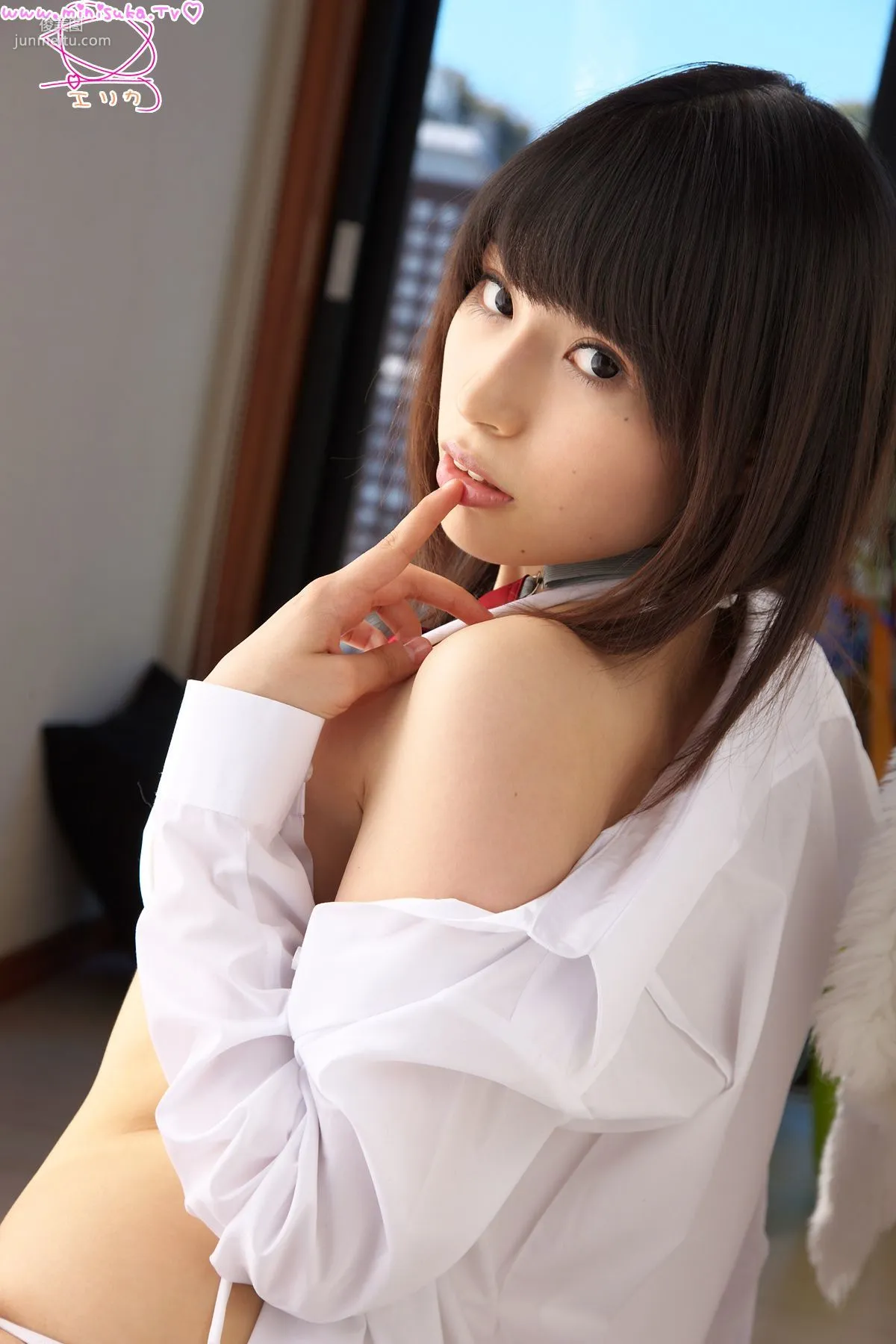 壽エリカ/壽繪裡香 Erika 現役女子高生 [Minisuka.tv] 寫真集 43