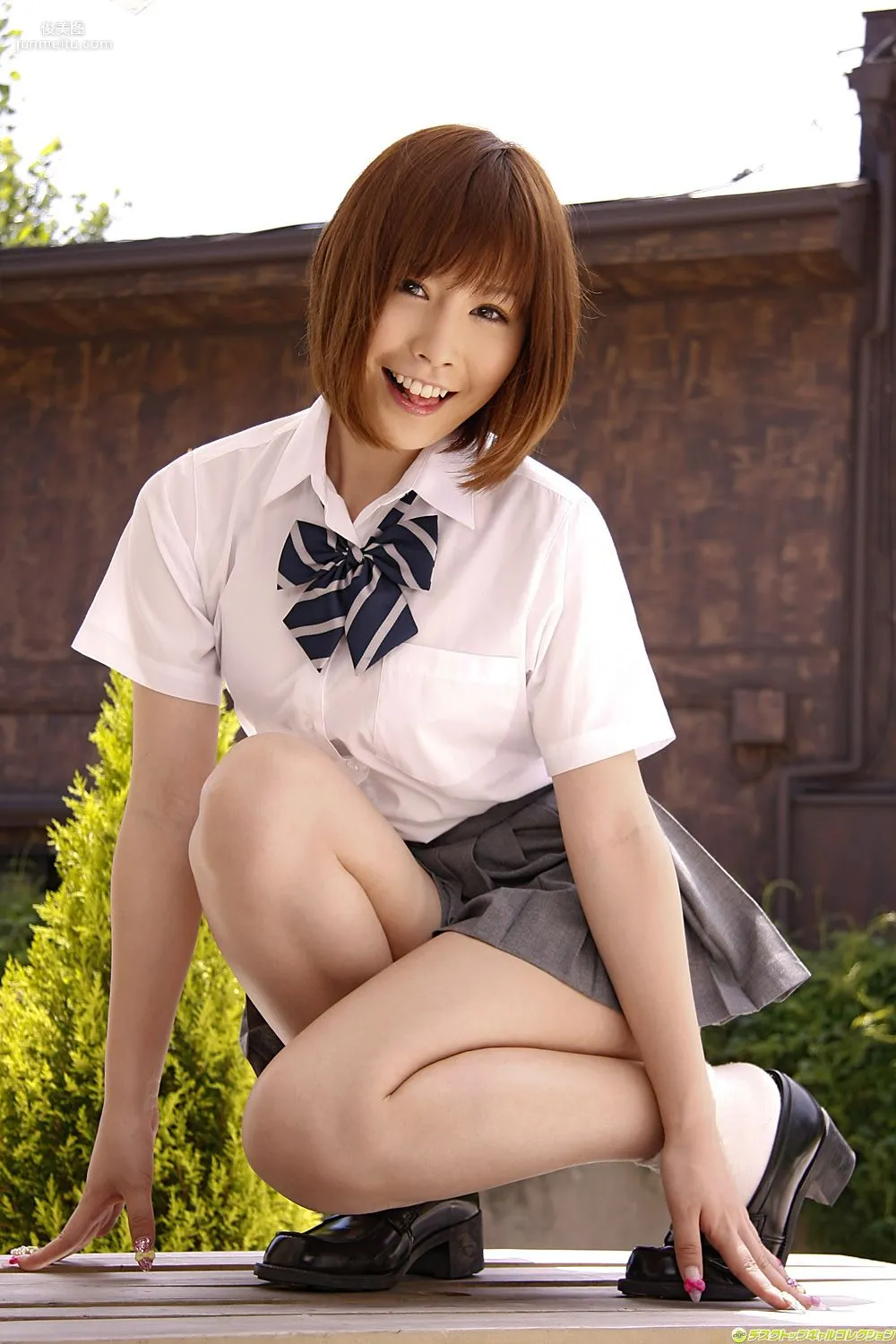 [DGC] NO.618 Iyo Yoshimi, Uniform Beautiful Girl Paradise Photo Set photo 14