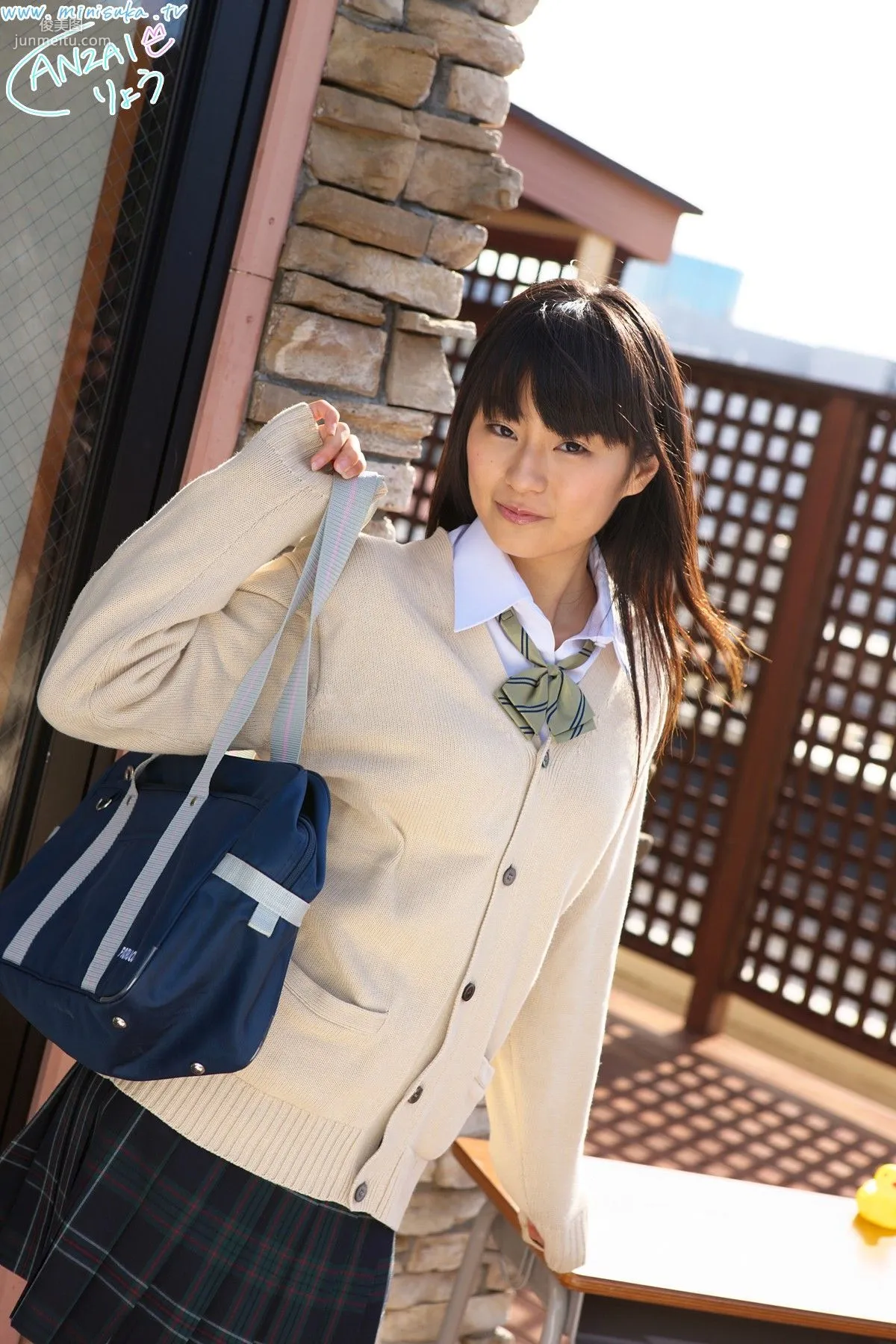 安西涼生 Ryo Anzai [Minisuka.tv] 現役女子高生 寫真集 21
