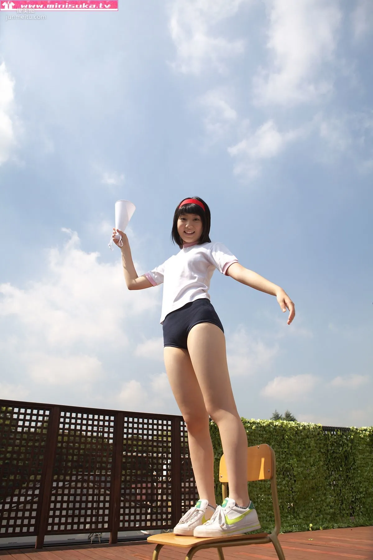 三崎鈴 現役女子高生 [Minisuka.tv] Special Gallery 寫真集 62
