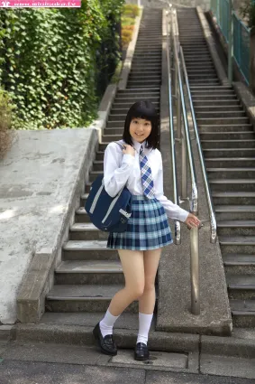 三崎鈴 現役女子高生 [Minisuka.tv] Special Gallery 寫真集