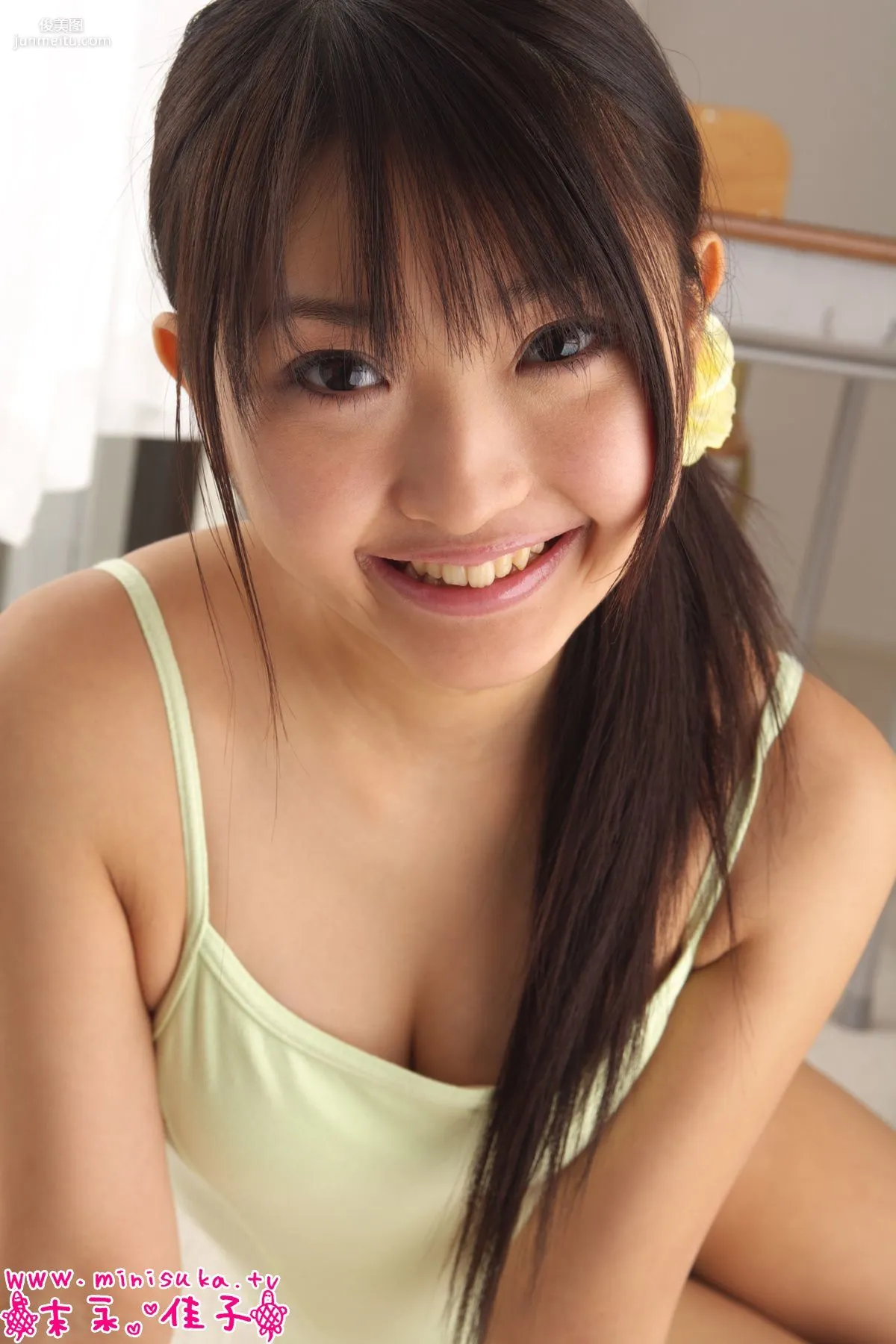 末永佳子 Suenaga Yoshiko 現役女子高生 [Minisuka.tv] 寫真集 32