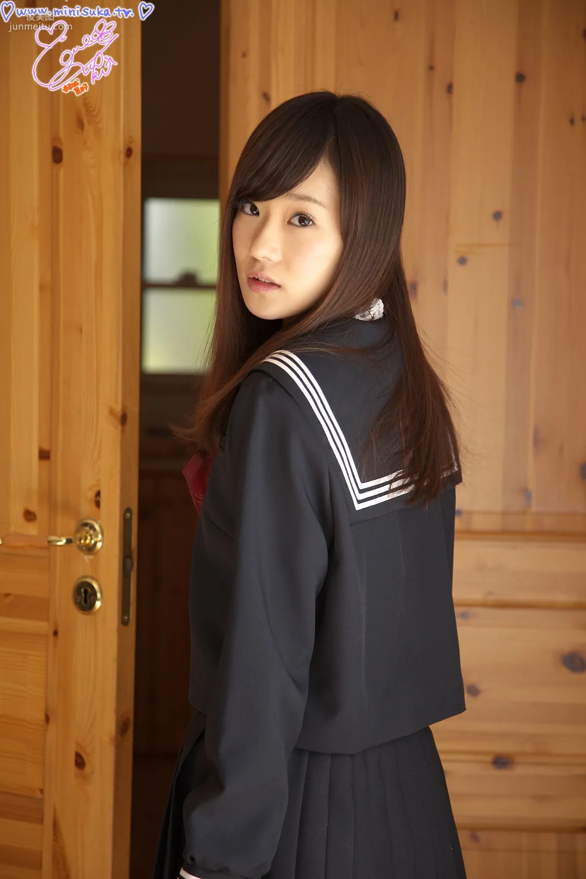 [Minisuka.tv] 結城夏那 第十部 現役女子高生 寫真集 49