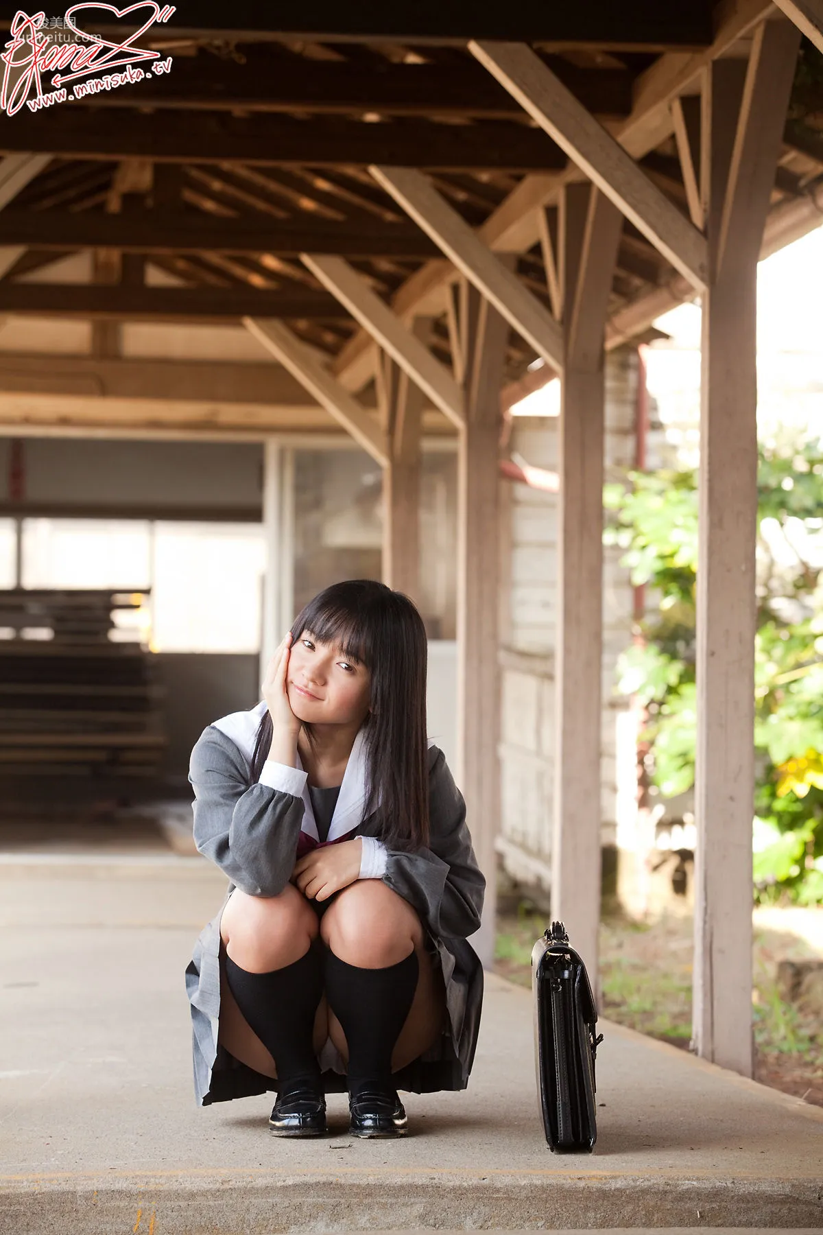 西永彩奈 Ayana Nishinaga 第一部 [Minisuka.tv] 寫真集 56