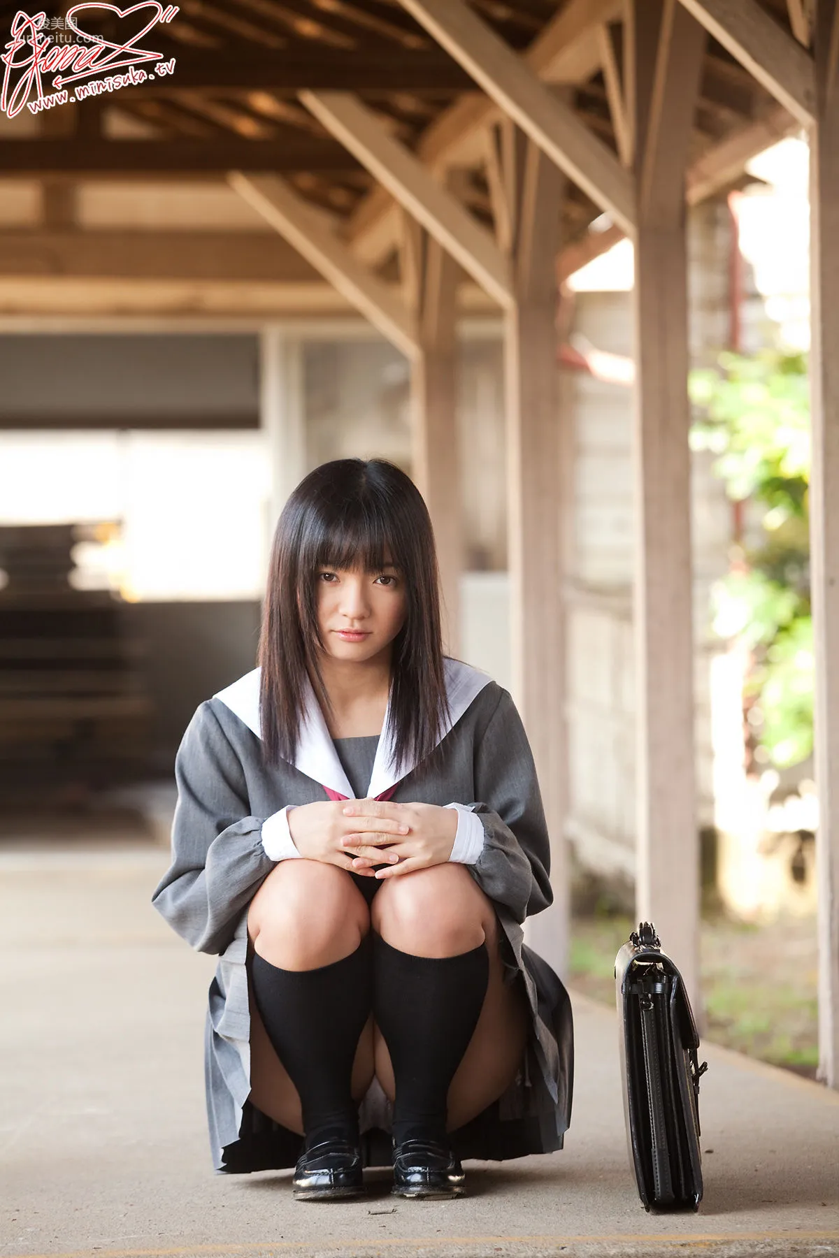 西永彩奈 Ayana Nishinaga 第一部 [Minisuka.tv] 寫真集 34