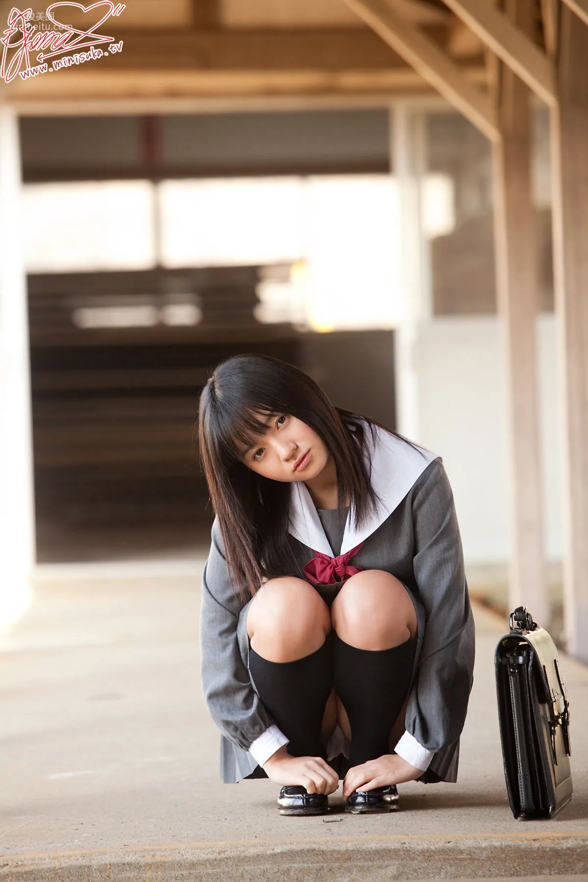 西永彩奈 Ayana Nishinaga 第一部 [Minisuka.tv] 寫真集 23